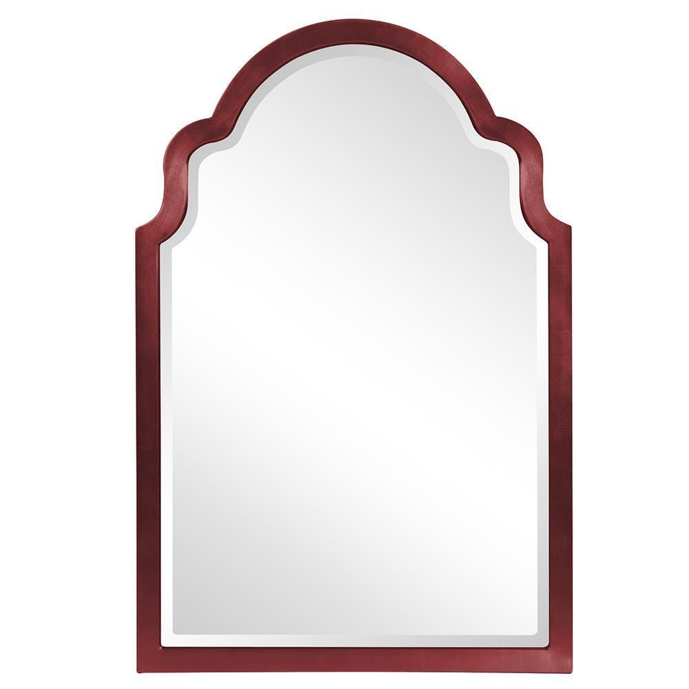 Howard Elliott Sultan Wall Mirror, Burgundy, large