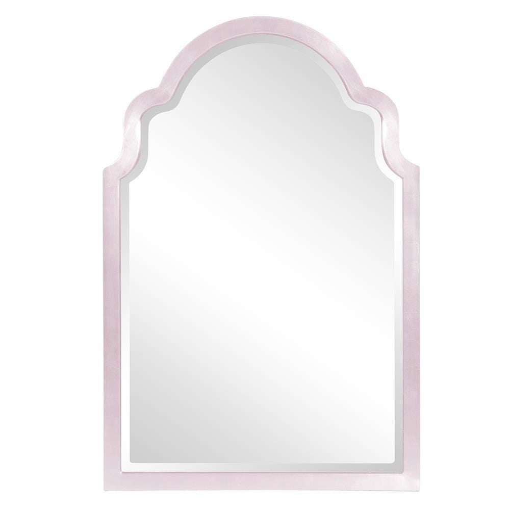 Howard Elliott Sultan Wall Mirror, Blush Pink, large