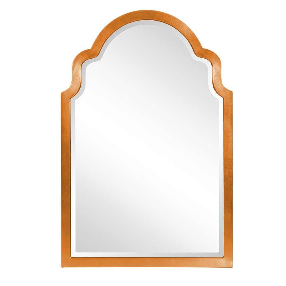 Howard Elliott Sultan Wall Mirror, Orange, large