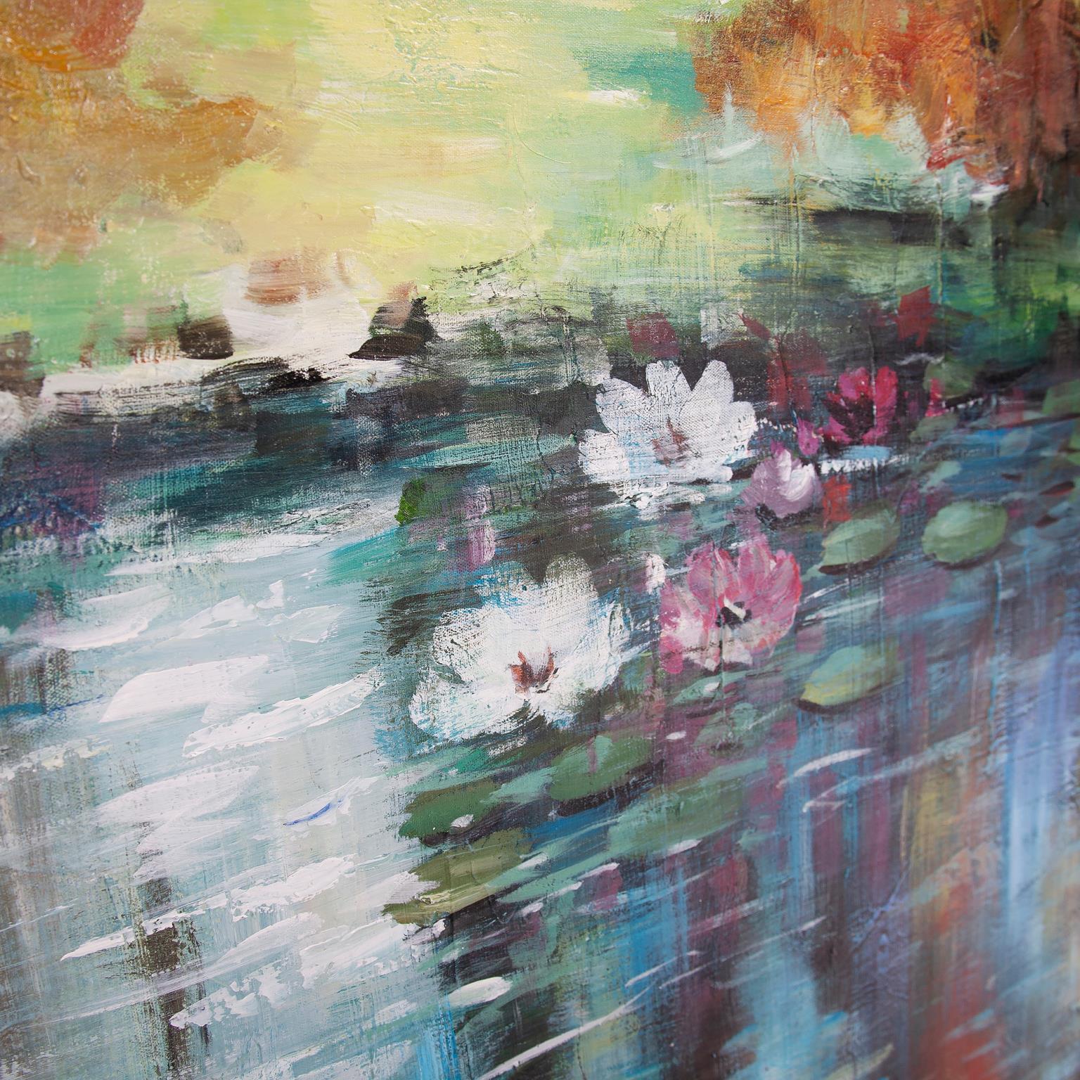 Howard Elliott Where is Monet? Wall Art 62" x 62", , large