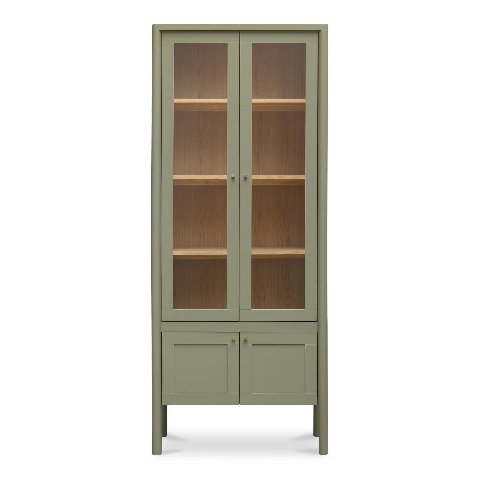 Moe's Home Hannah 35" Accent Cabinet, Green, large