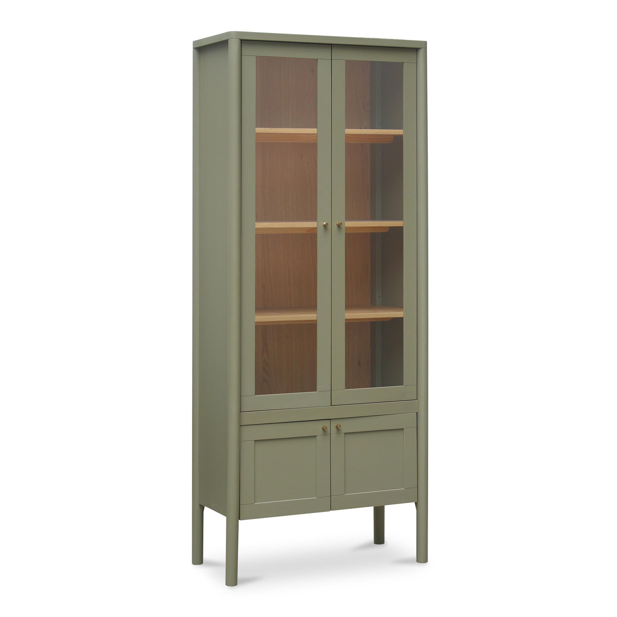 Moe's Home Hannah 35" Accent Cabinet, Green, large