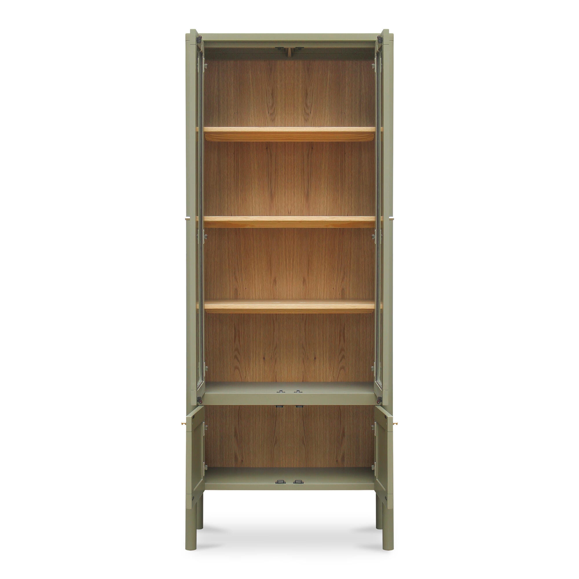 Moe's Home Hannah 35" Accent Cabinet, Green, large