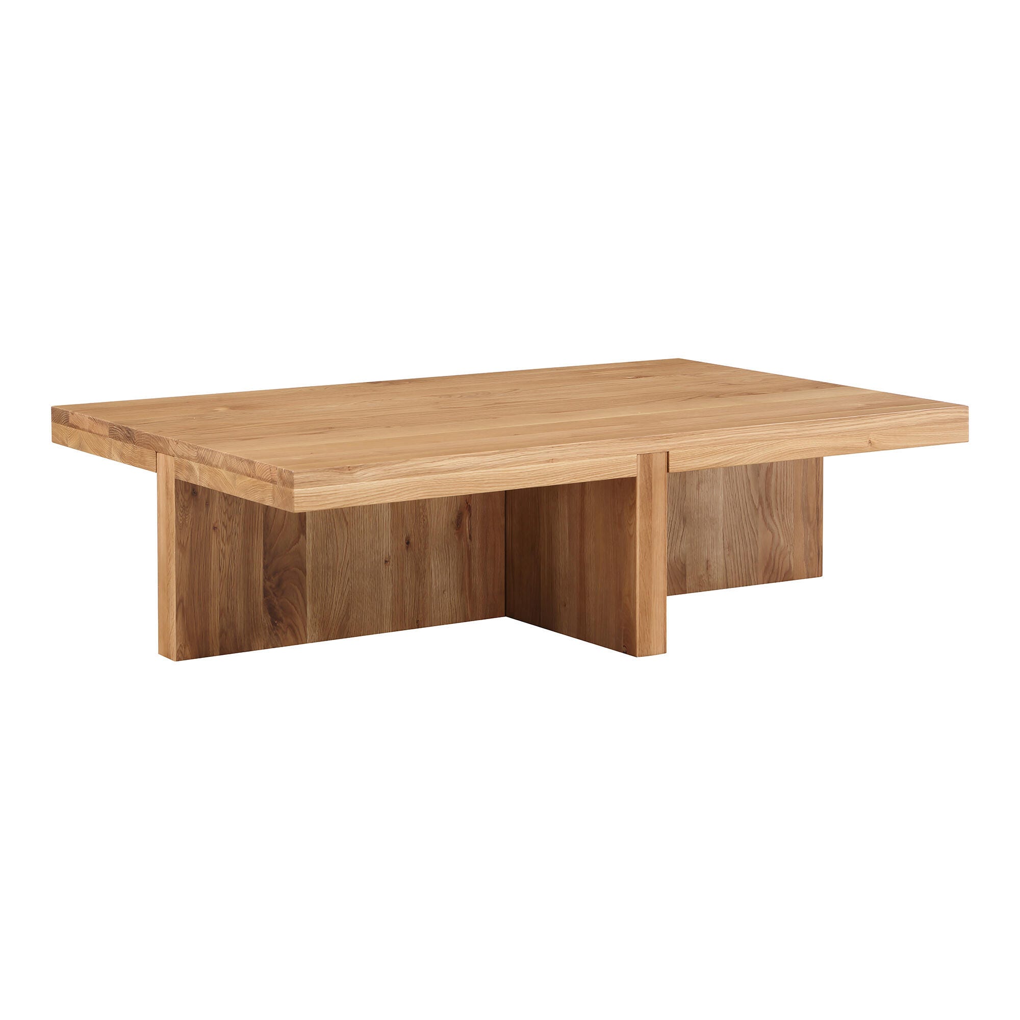 Moe's Home Folke Coffee Table, Natural, large