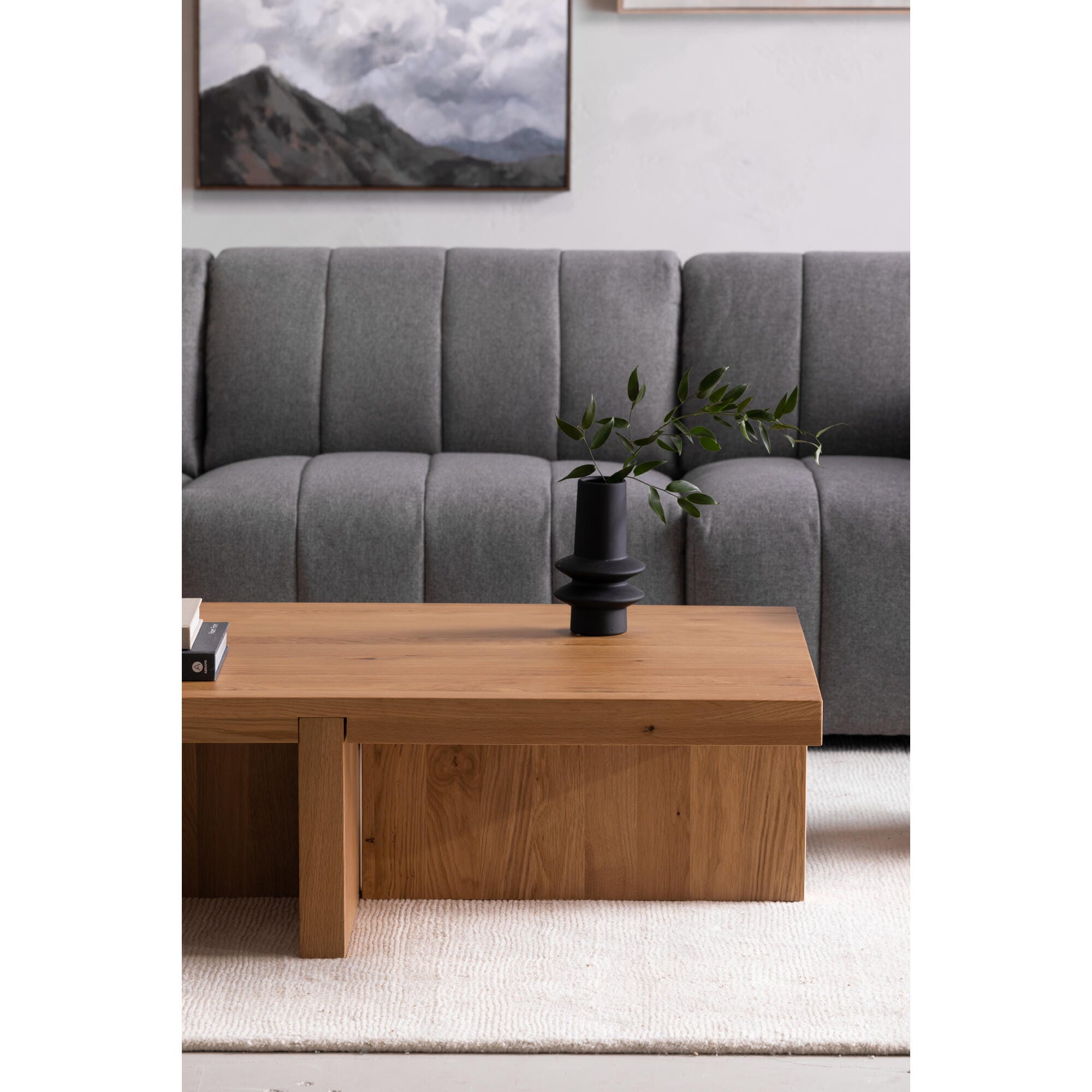 Moe's Home Folke Coffee Table, Natural, large