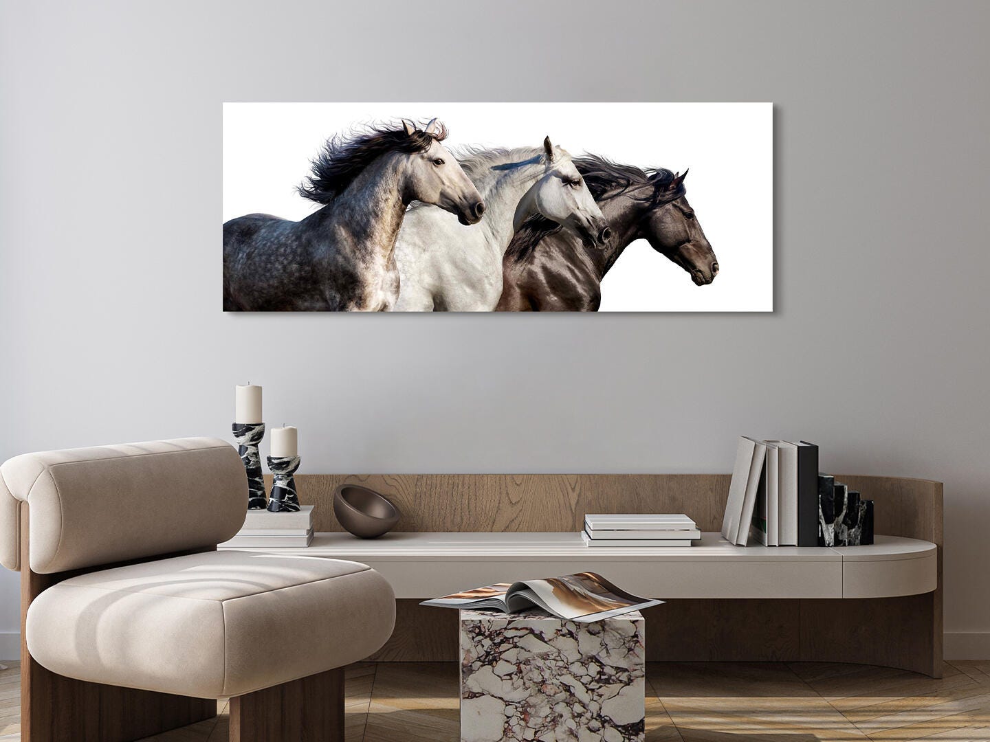 Empire Art Direct Trilogy Wall Art 48" x 63", , large