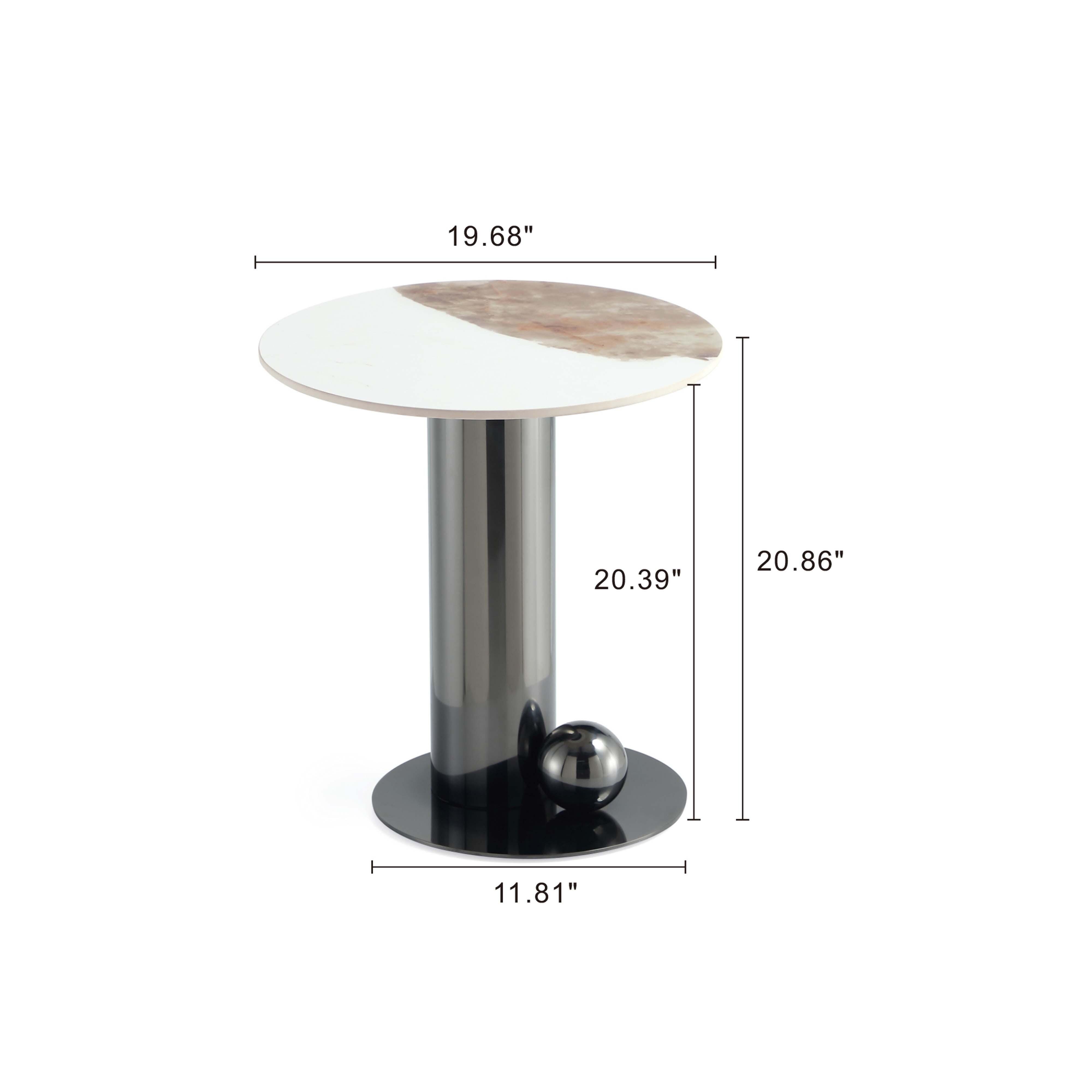 Manhattan Comfort Laurel End Table, , large
