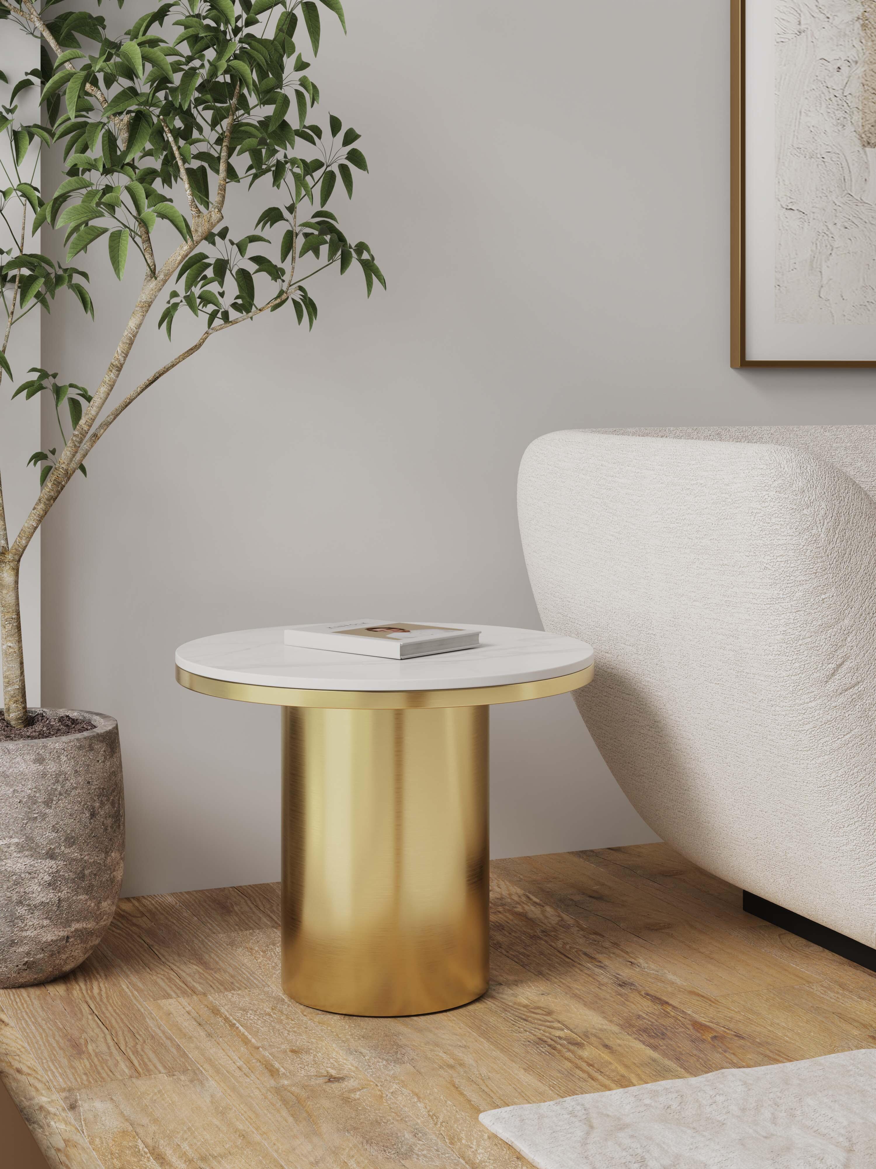 Manhattan Comfort Glenn End Table, , rollover