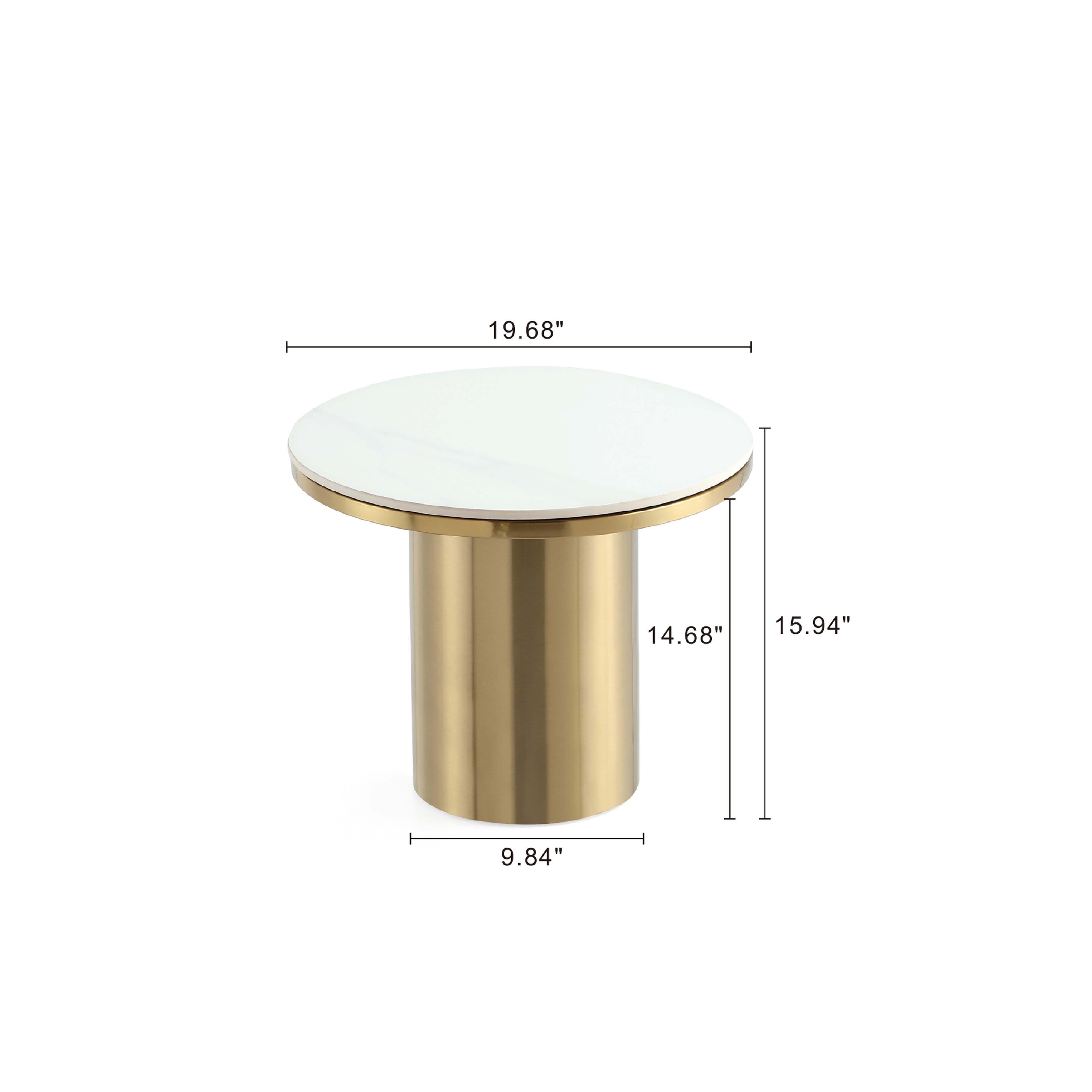 Manhattan Comfort Glenn End Table, , large