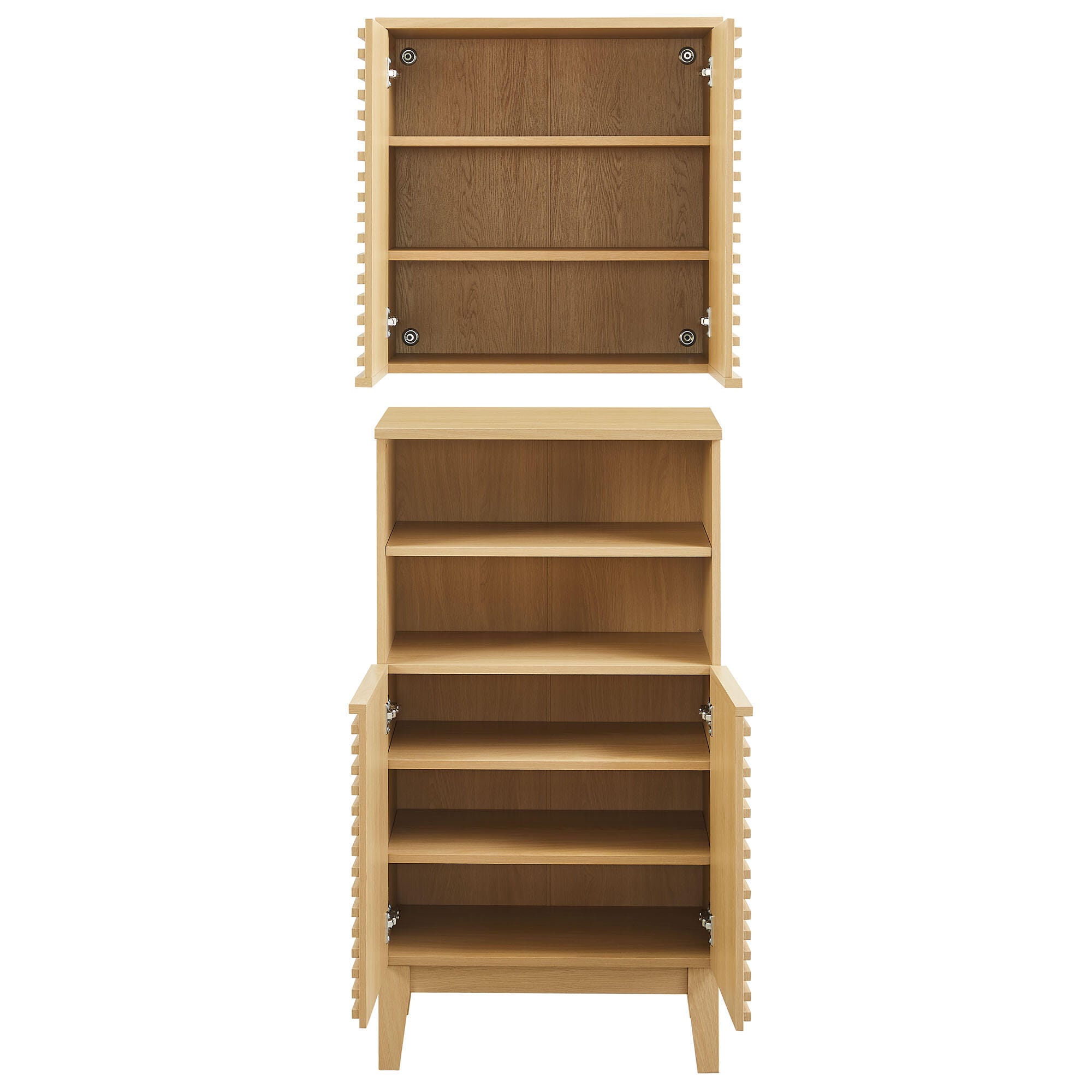 Modway Render Bathroom Cabinet Set, , large