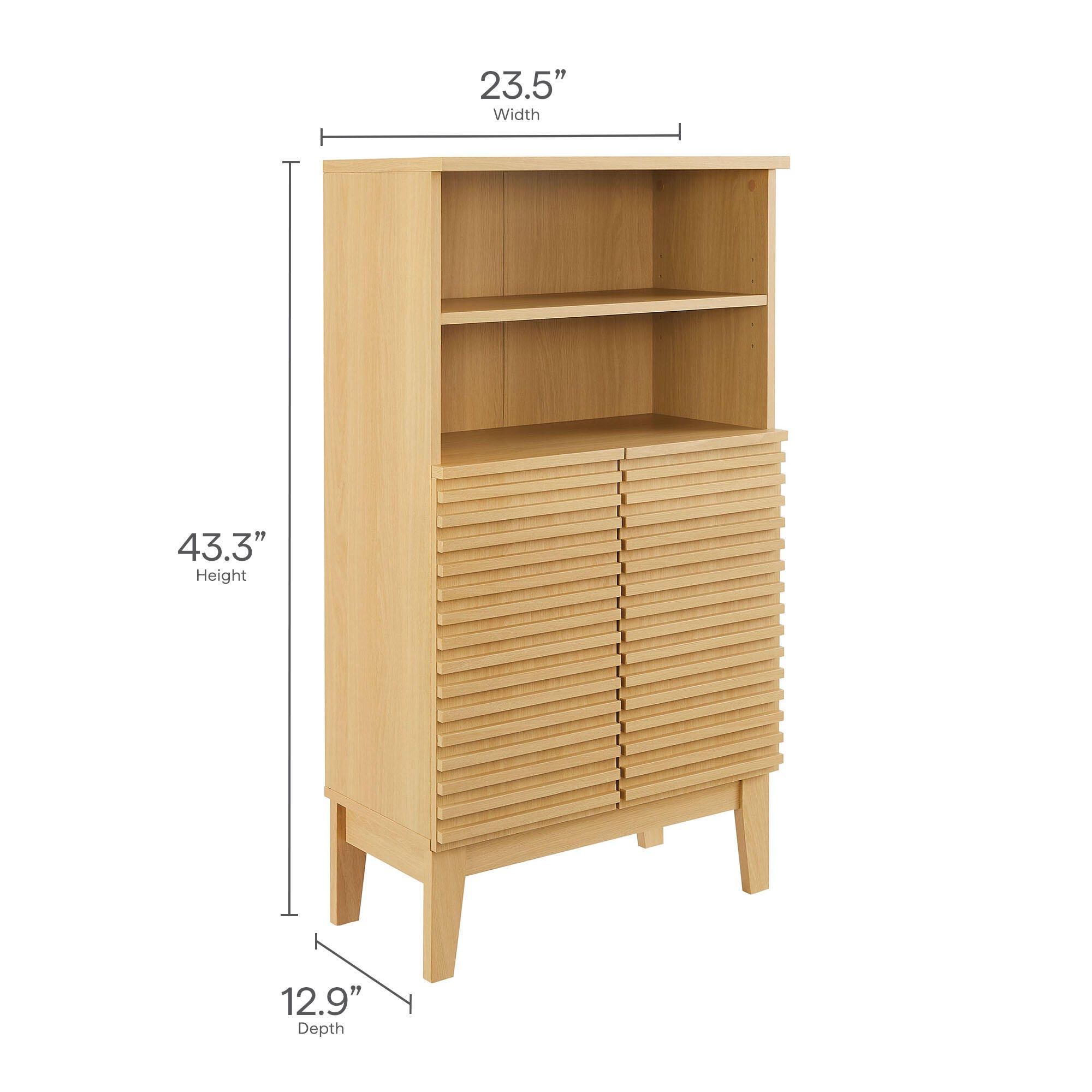 Modway Render Bathroom Cabinet Set, , large