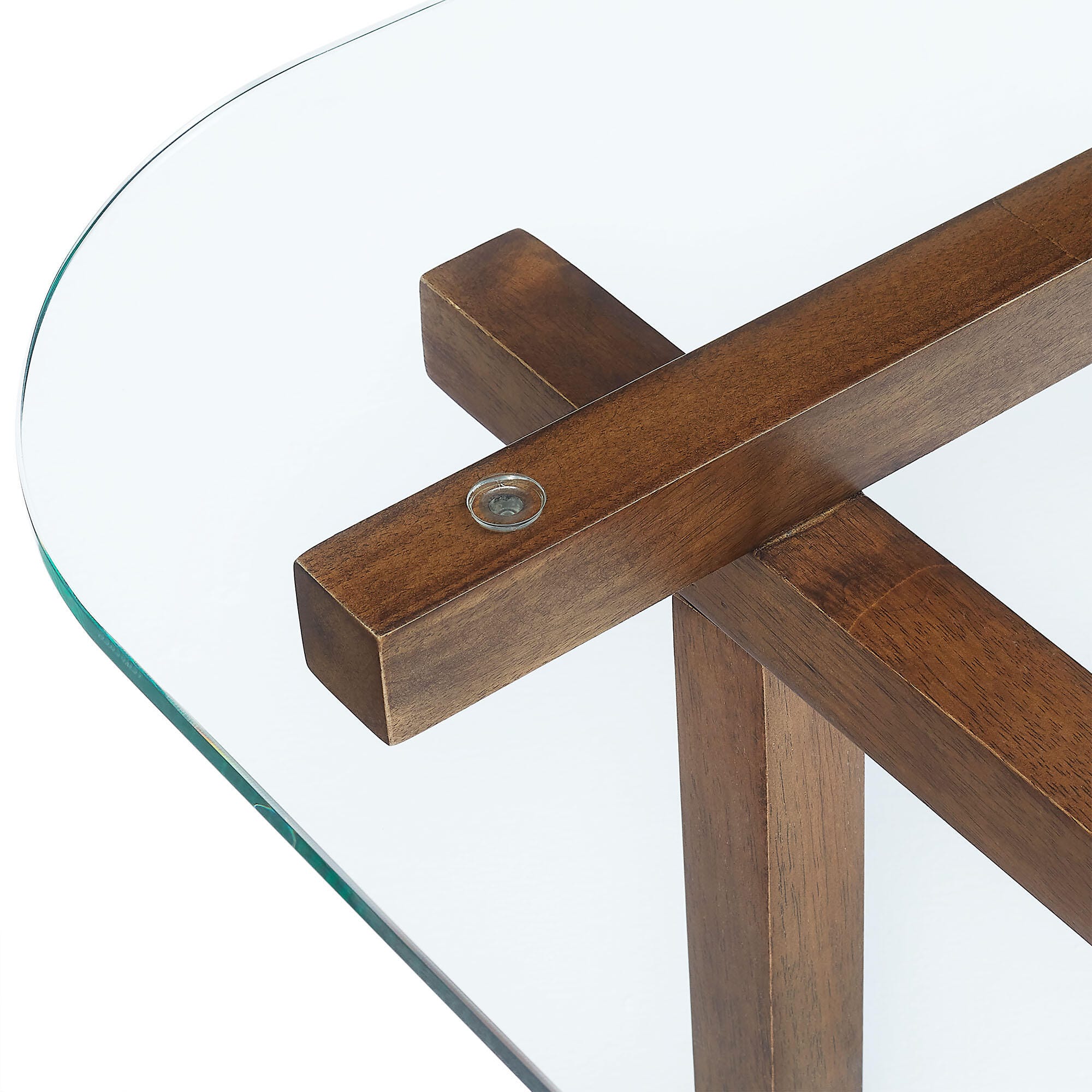 Modway Isby Coffee Table, Walnut, large