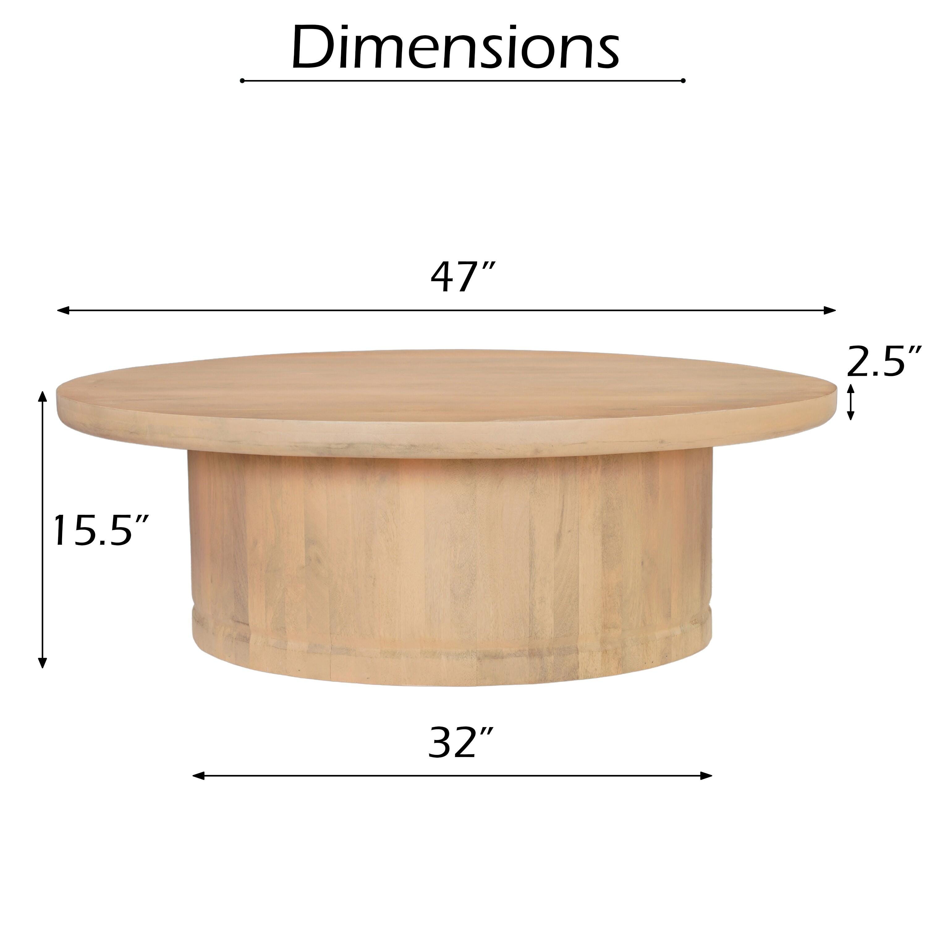 The Urban Port Bela Coffee Table, , large