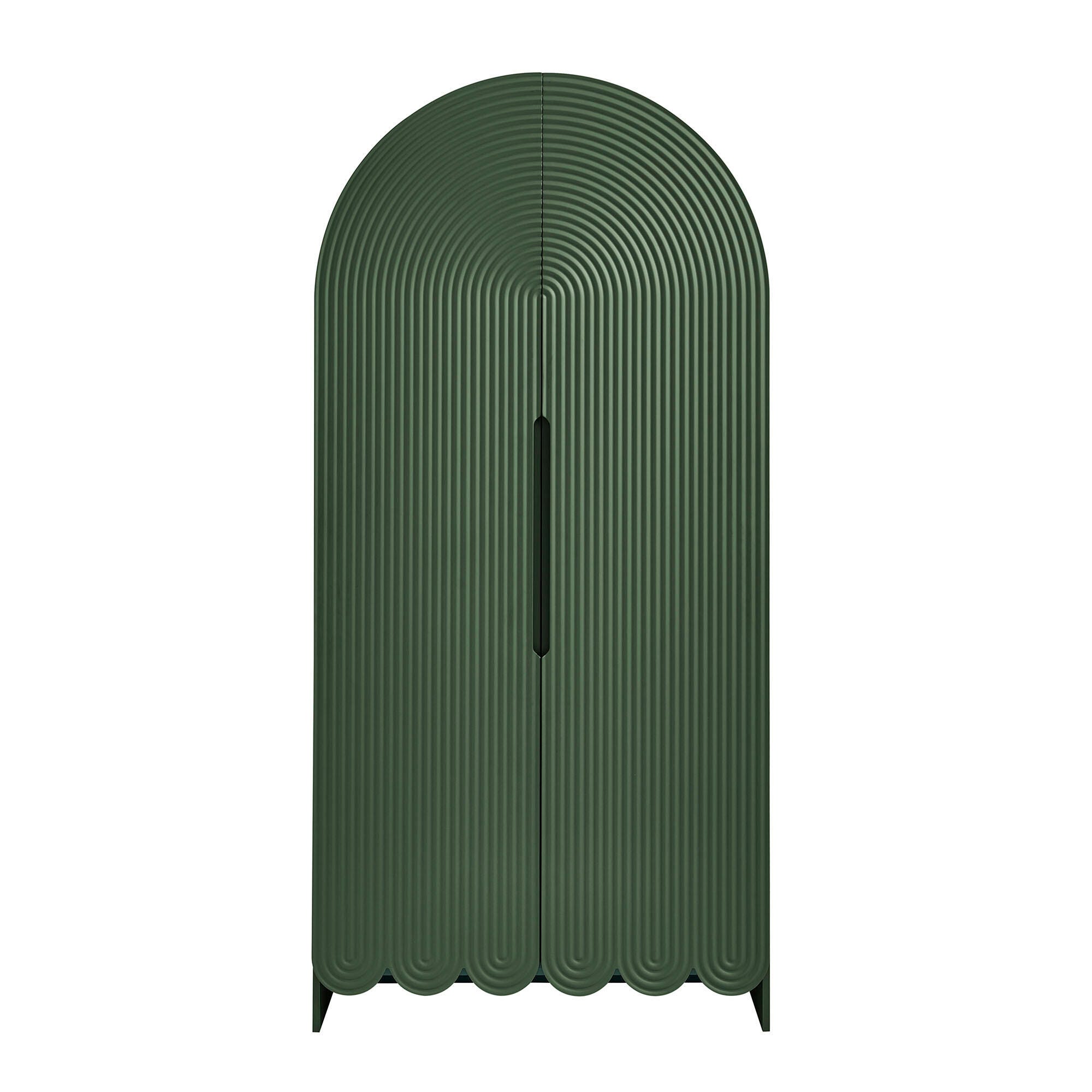 Modway Dahlia 78" Accent Cabinet, Hunter Green, large