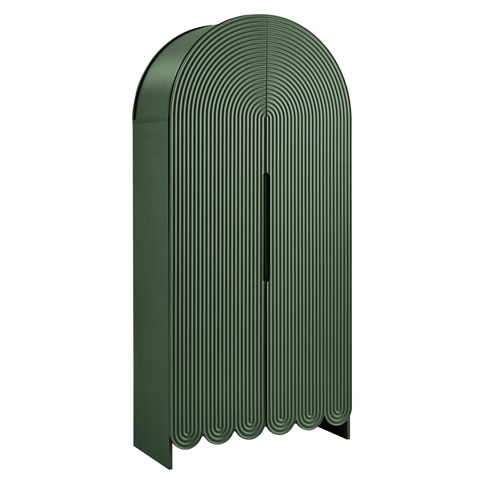 Modway Dahlia 78" Accent Cabinet, Hunter Green, large