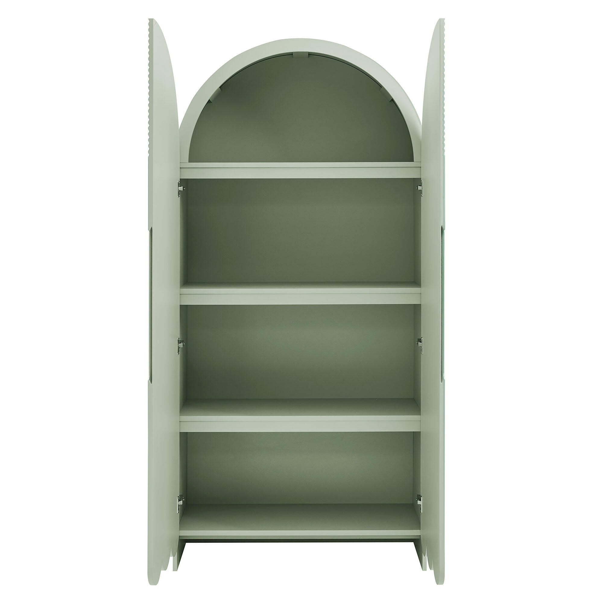 Modway Dahlia 78" Accent Cabinet, Sage, large