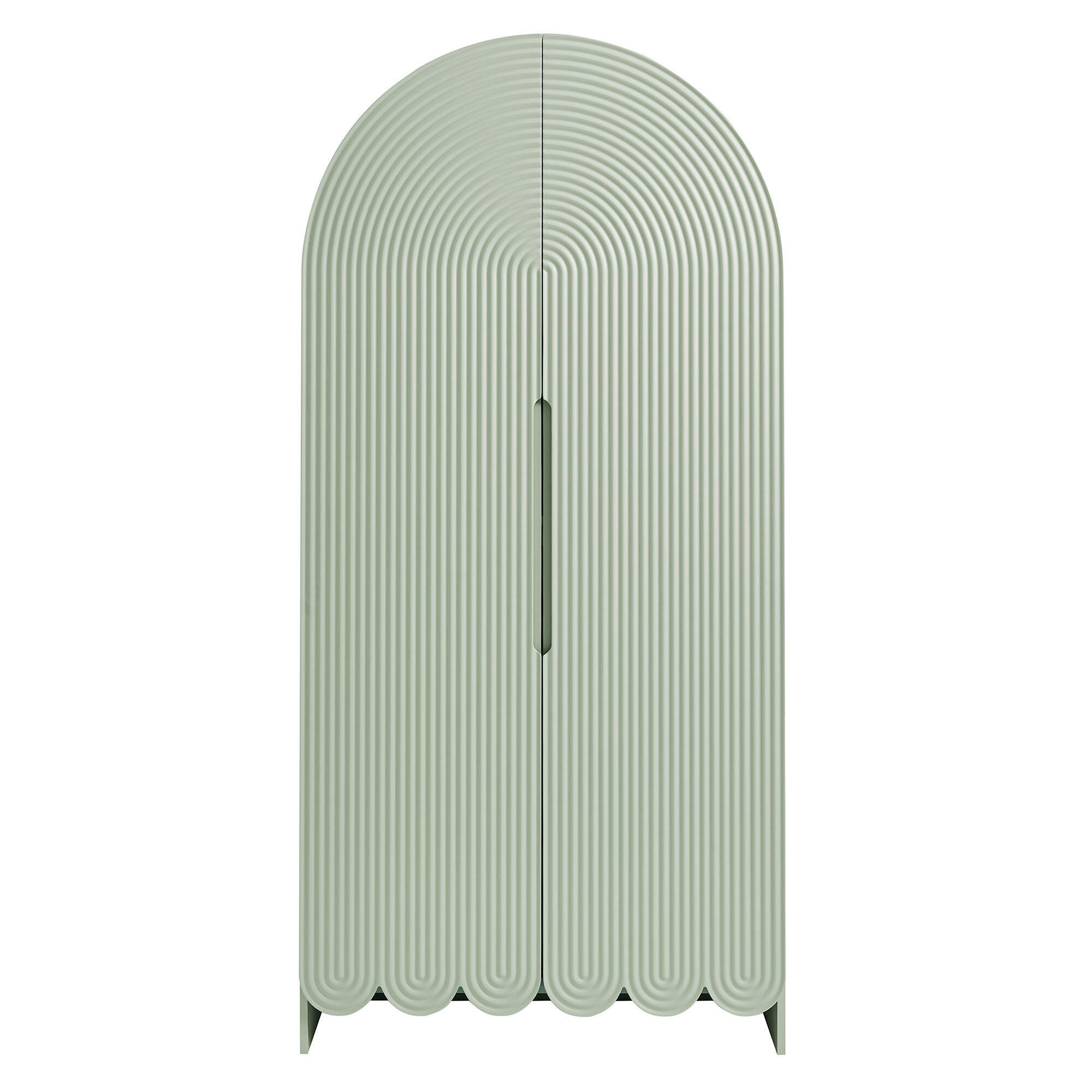 Modway Dahlia 78" Accent Cabinet, Sage, large
