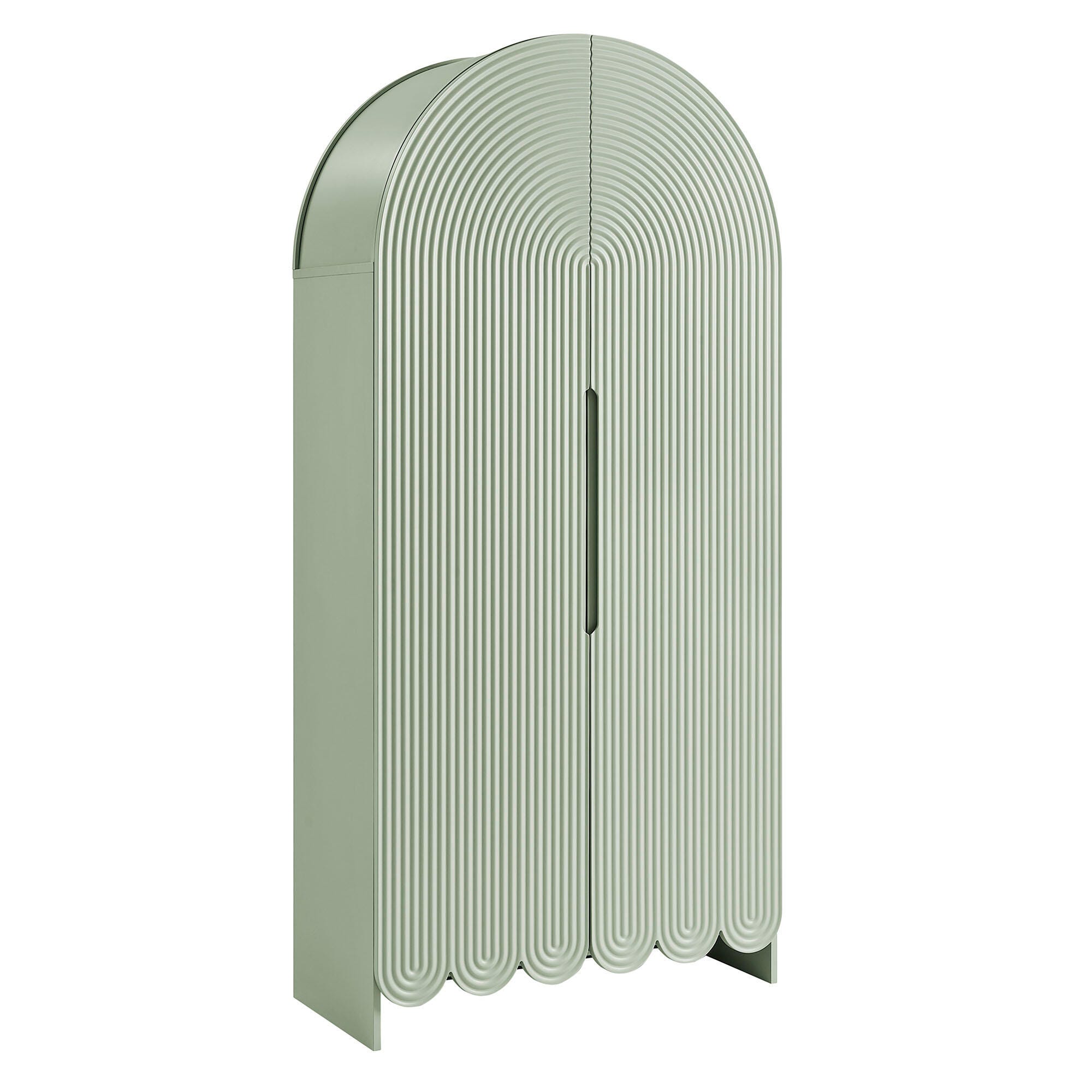 Modway Dahlia 78" Accent Cabinet, Sage, large