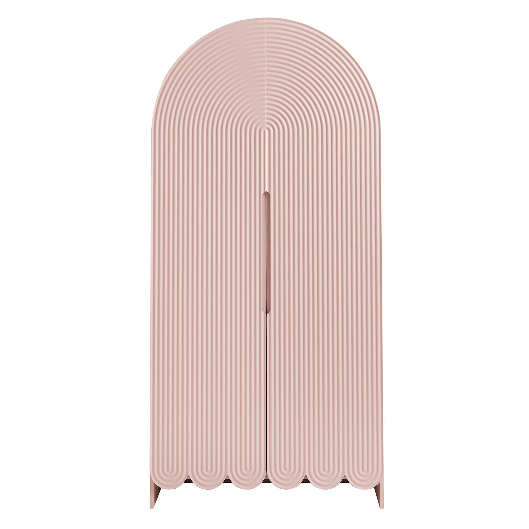 Modway Dahlia 78" Accent Cabinet, Soft Pink, large