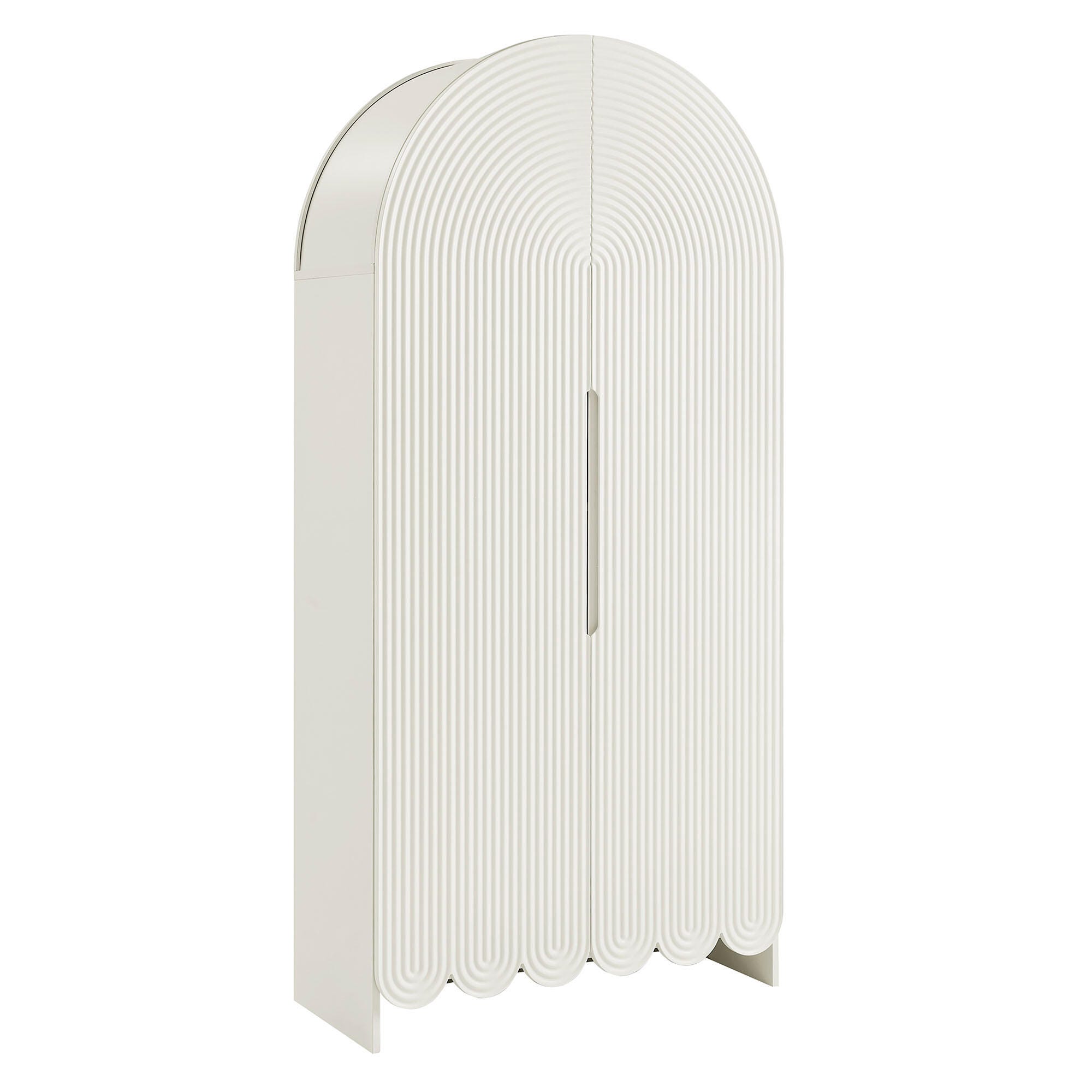 Modway Dahlia 78" Accent Cabinet, White, large