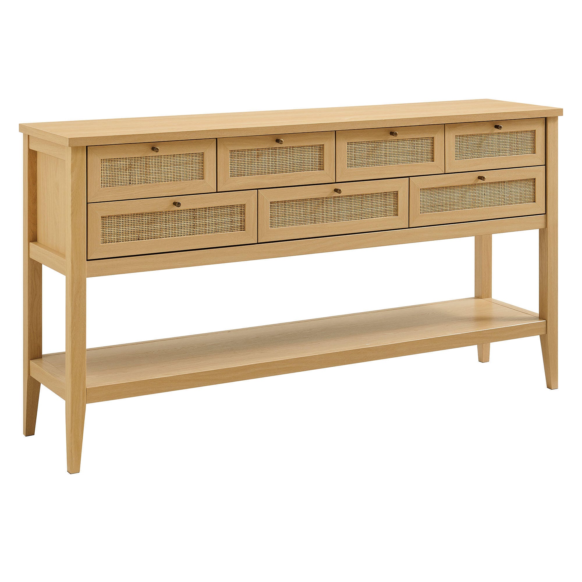 Modway Soma Console Table, Oak, large