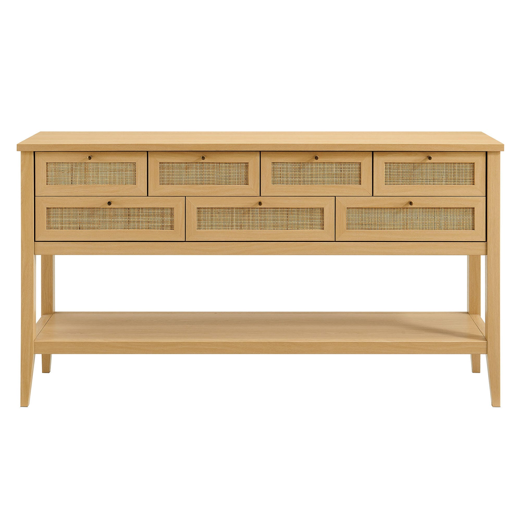 Modway Soma Console Table, Oak, large