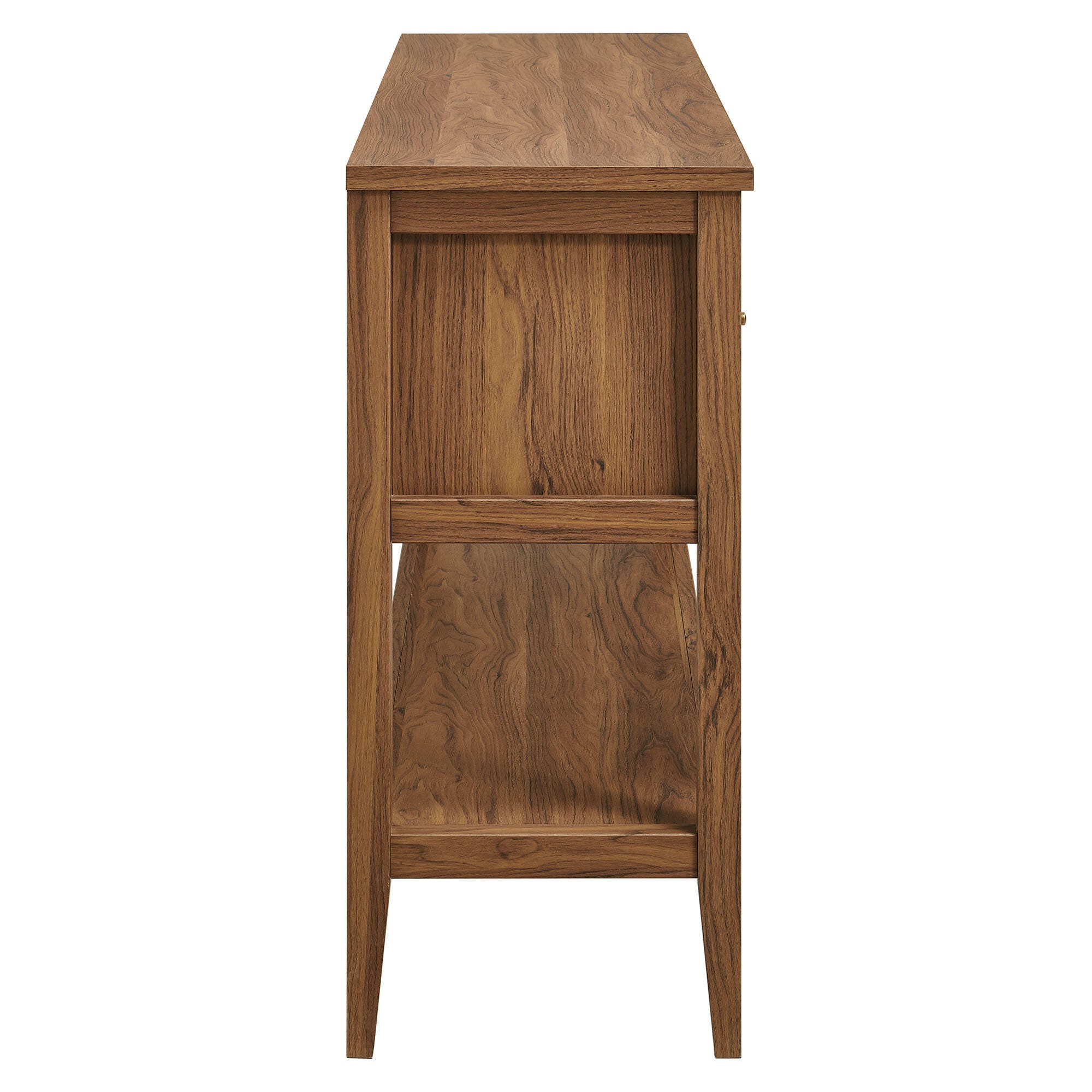 Modway Soma Console Table, Walnut, large