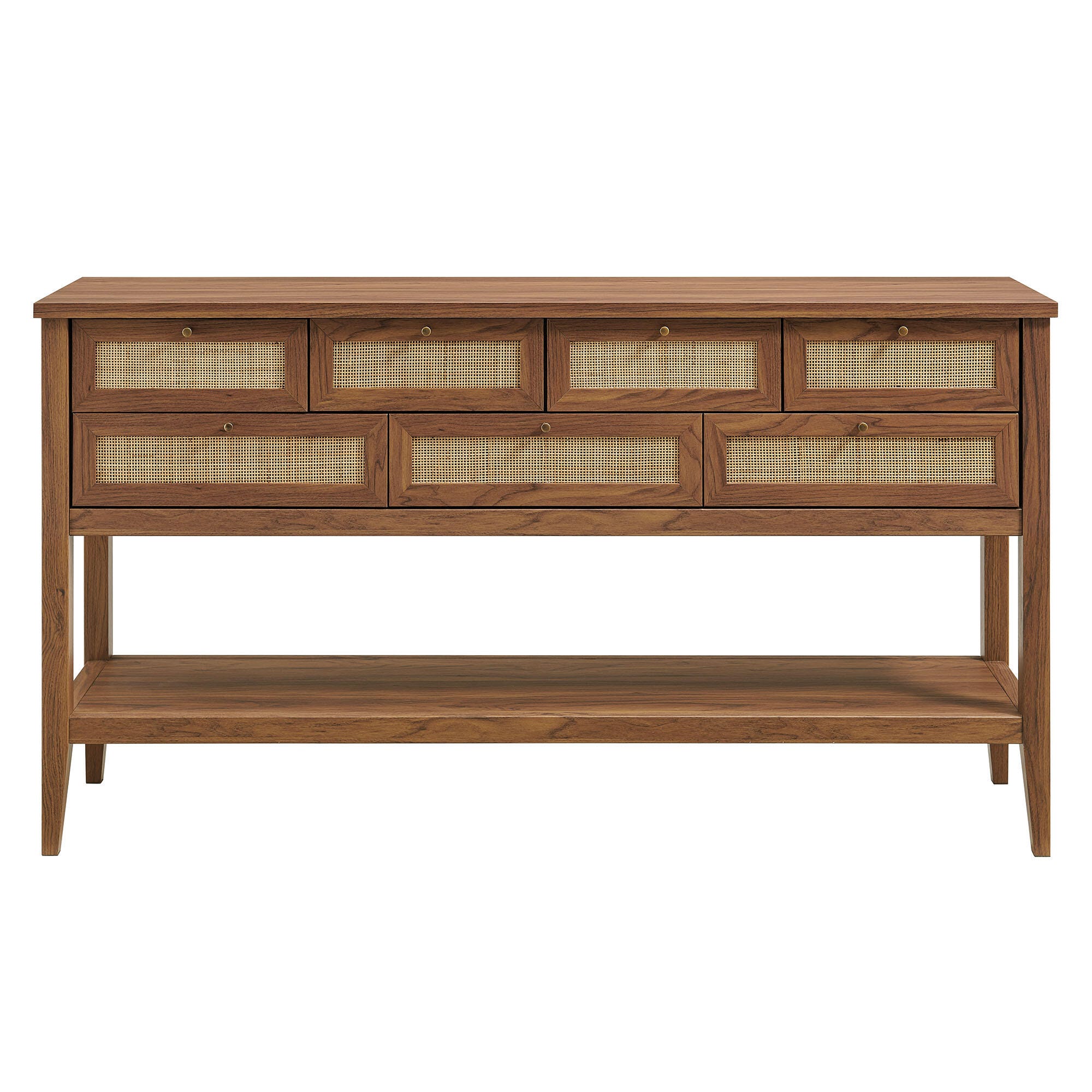 Modway Soma Console Table, Walnut, large