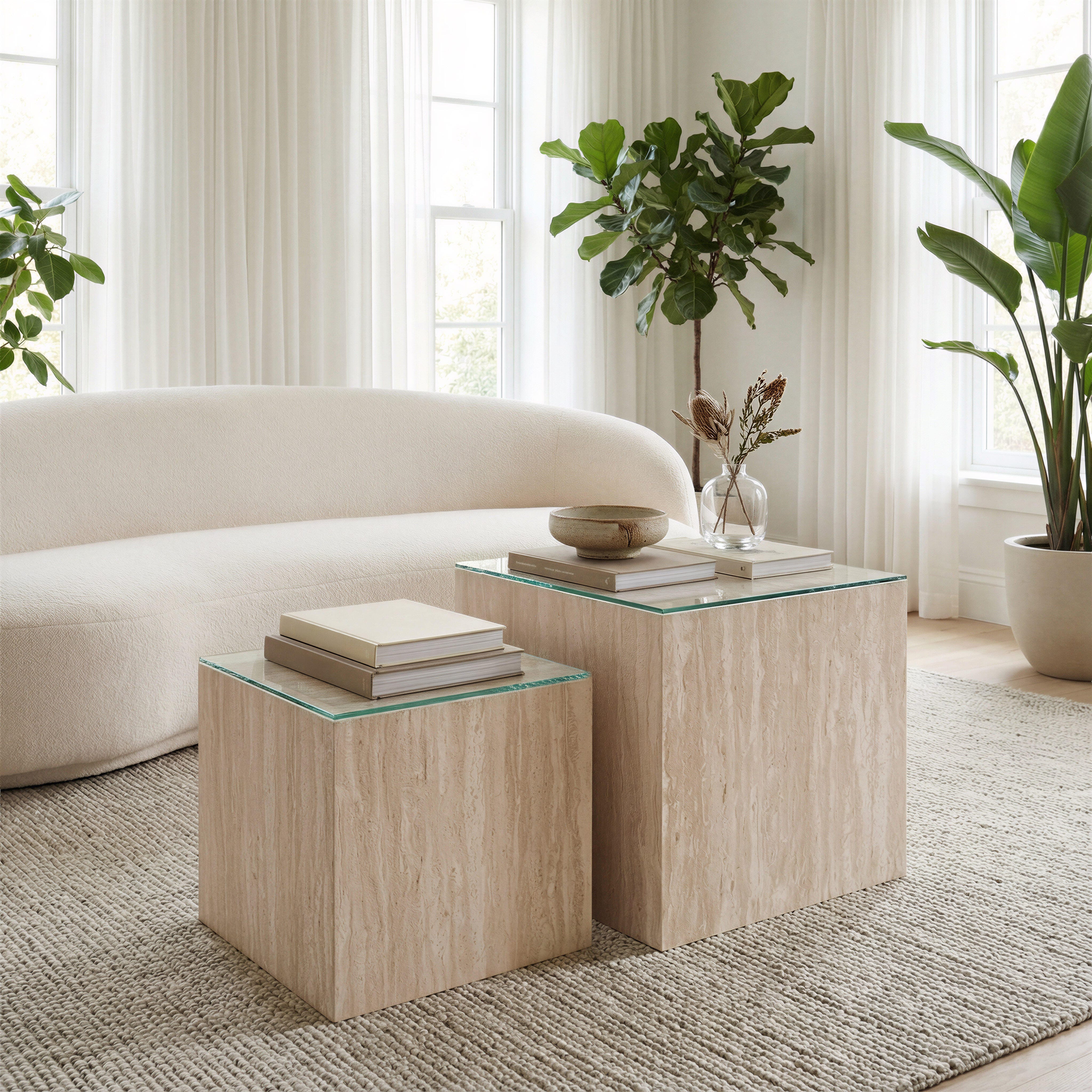 Erika Home Cambro Nesting Coffee Table, , rollover