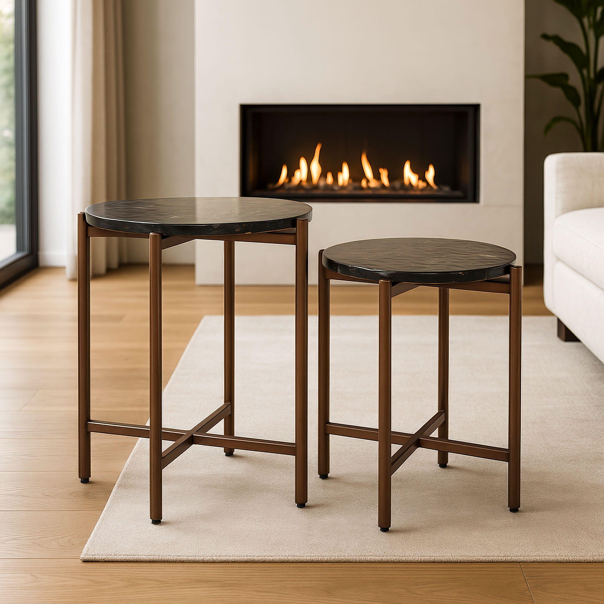 Erika Home Gema Coffee Table (Set of 2), , rollover