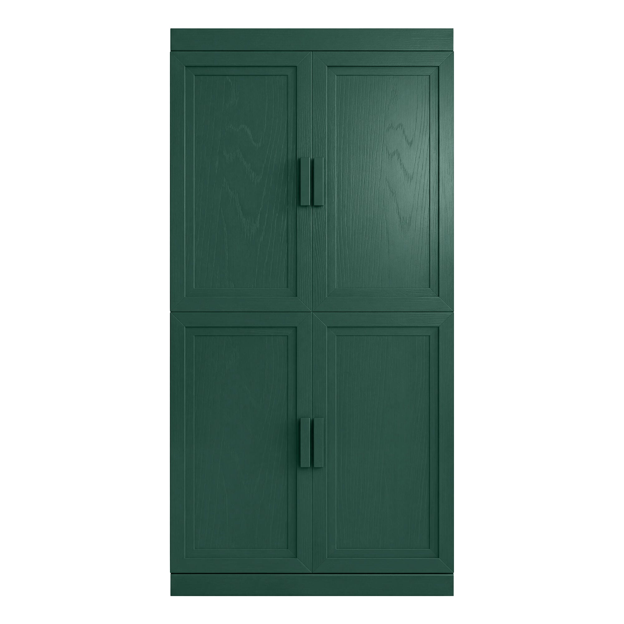 Dovelina Liora Connectable 31" Accent Cabinet, Green, large