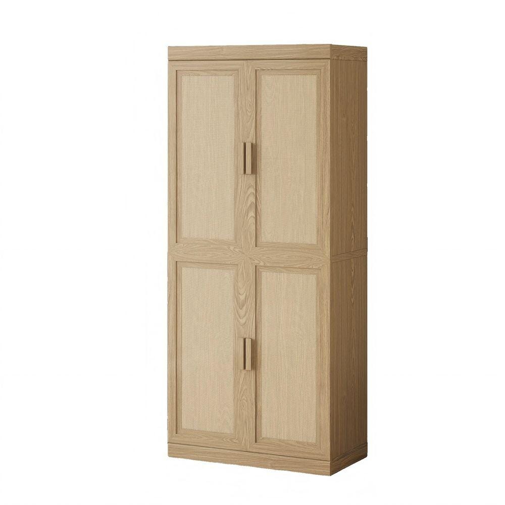 Dovelina Liora Freestanding 31" Accent Cabinet, Natural, large