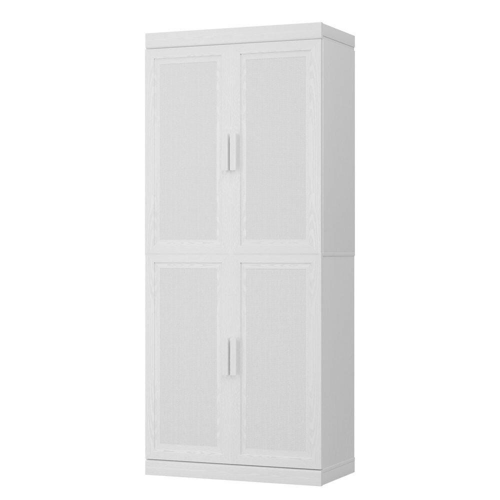 Dovelina Liora Freestanding 31" Accent Cabinet, White, large