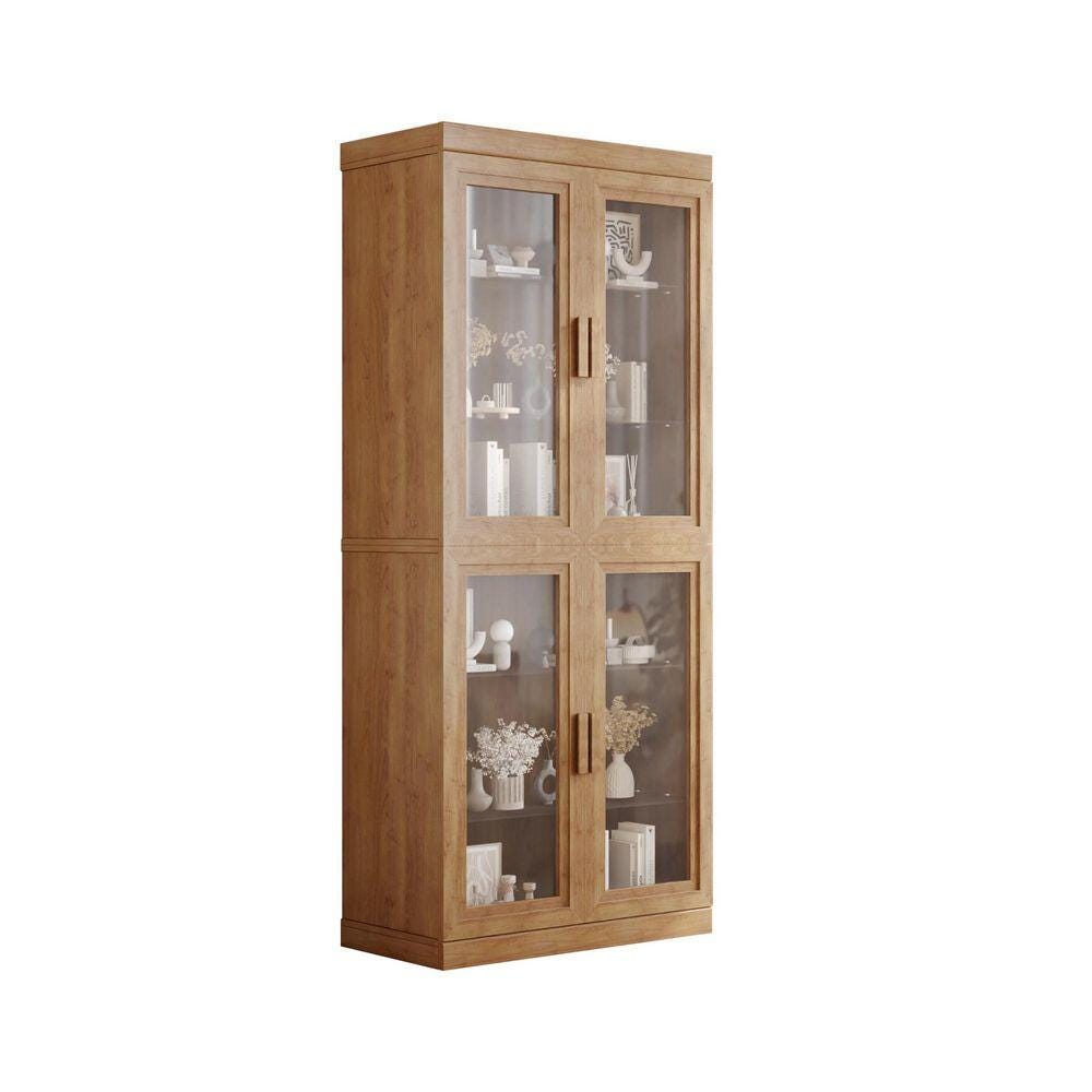Dovelina Liora Expandable 31" Accent Cabinet, Natural, large