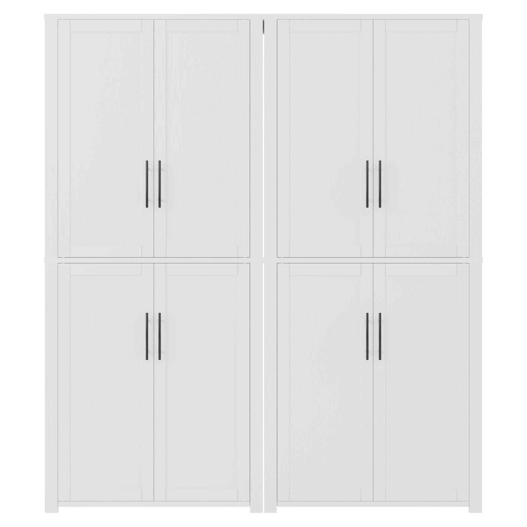 Dovelina Liora 56" Accent Cabinet, White, large