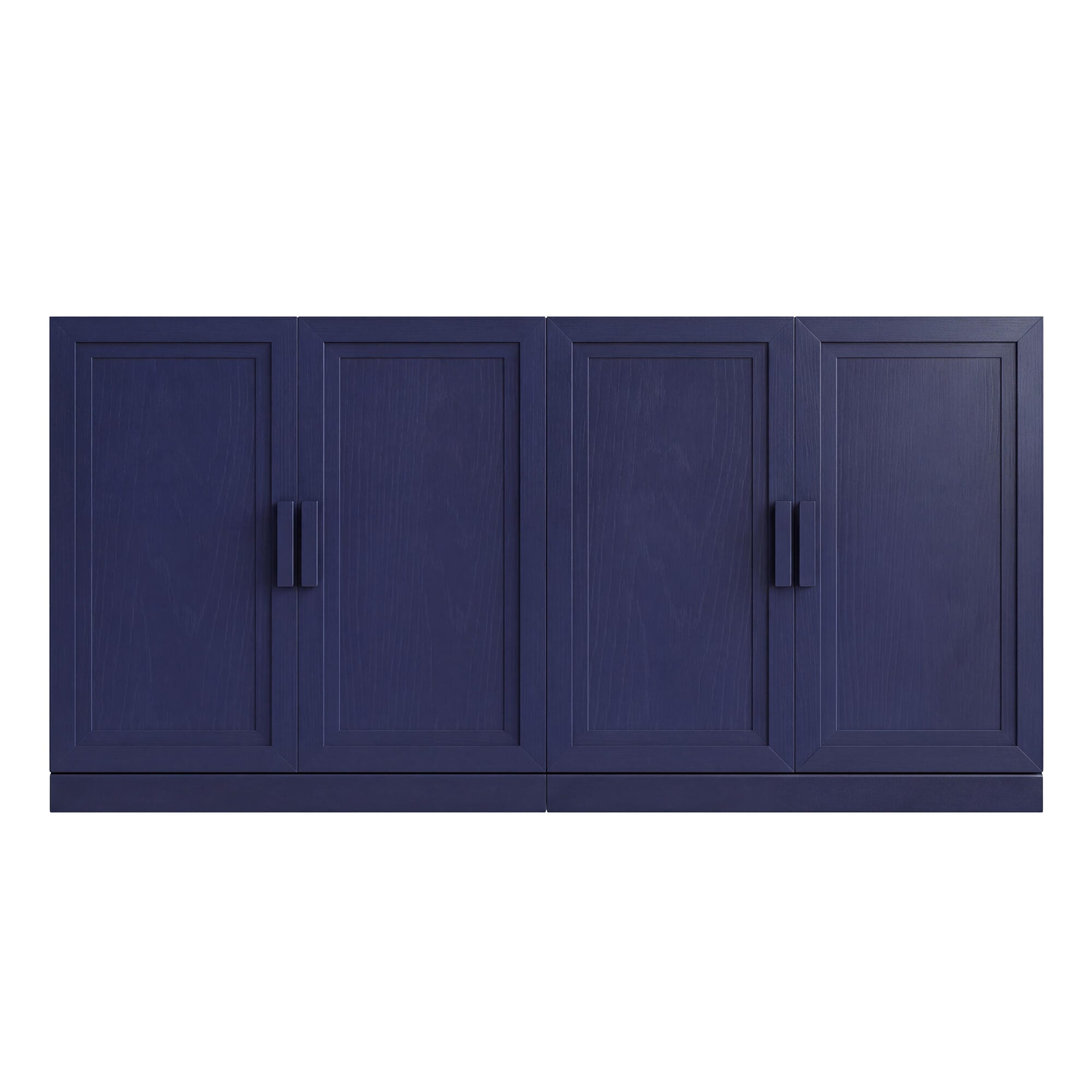 Dovelina Liora Versatile 62" Accent Cabinet, Blue, large