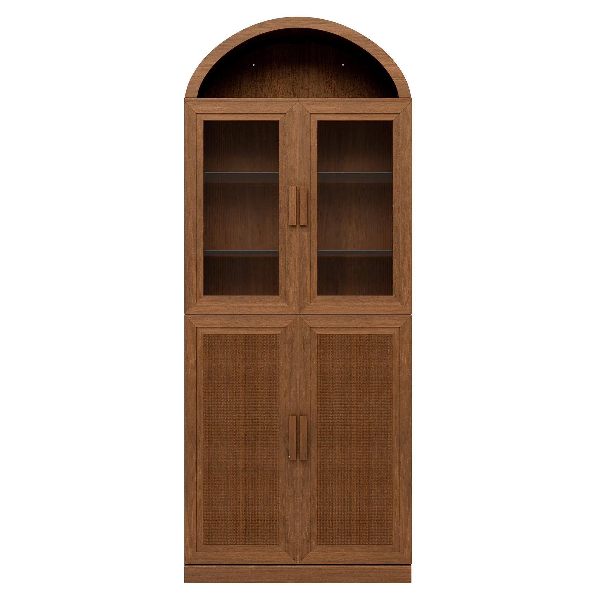 Dovelina Liora Elegant 31" Accent Cabinet, Walnut, large