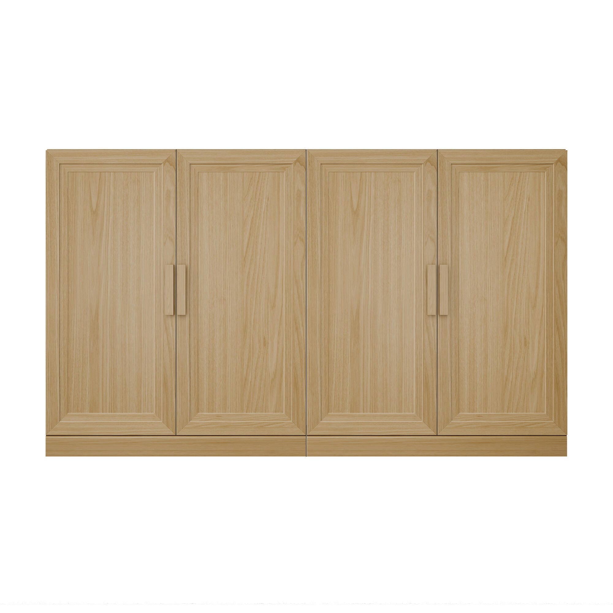 Dovelina Liora Solid 62" Accent Cabinet, Natural, large