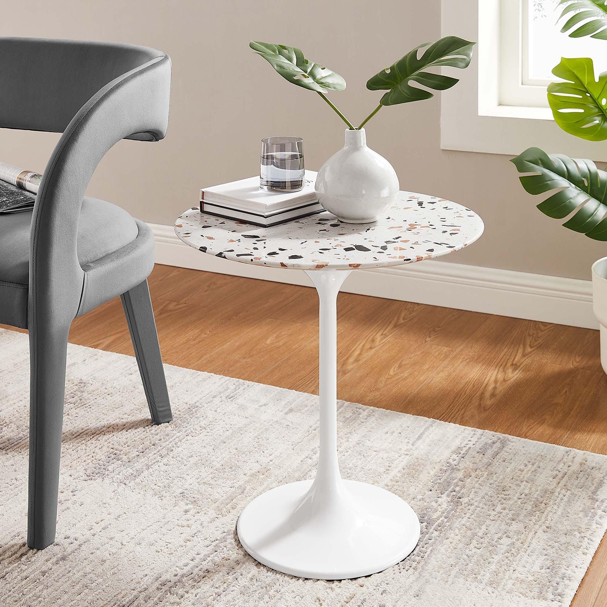 Modway Lippa Terrazzo Side Table, , rollover