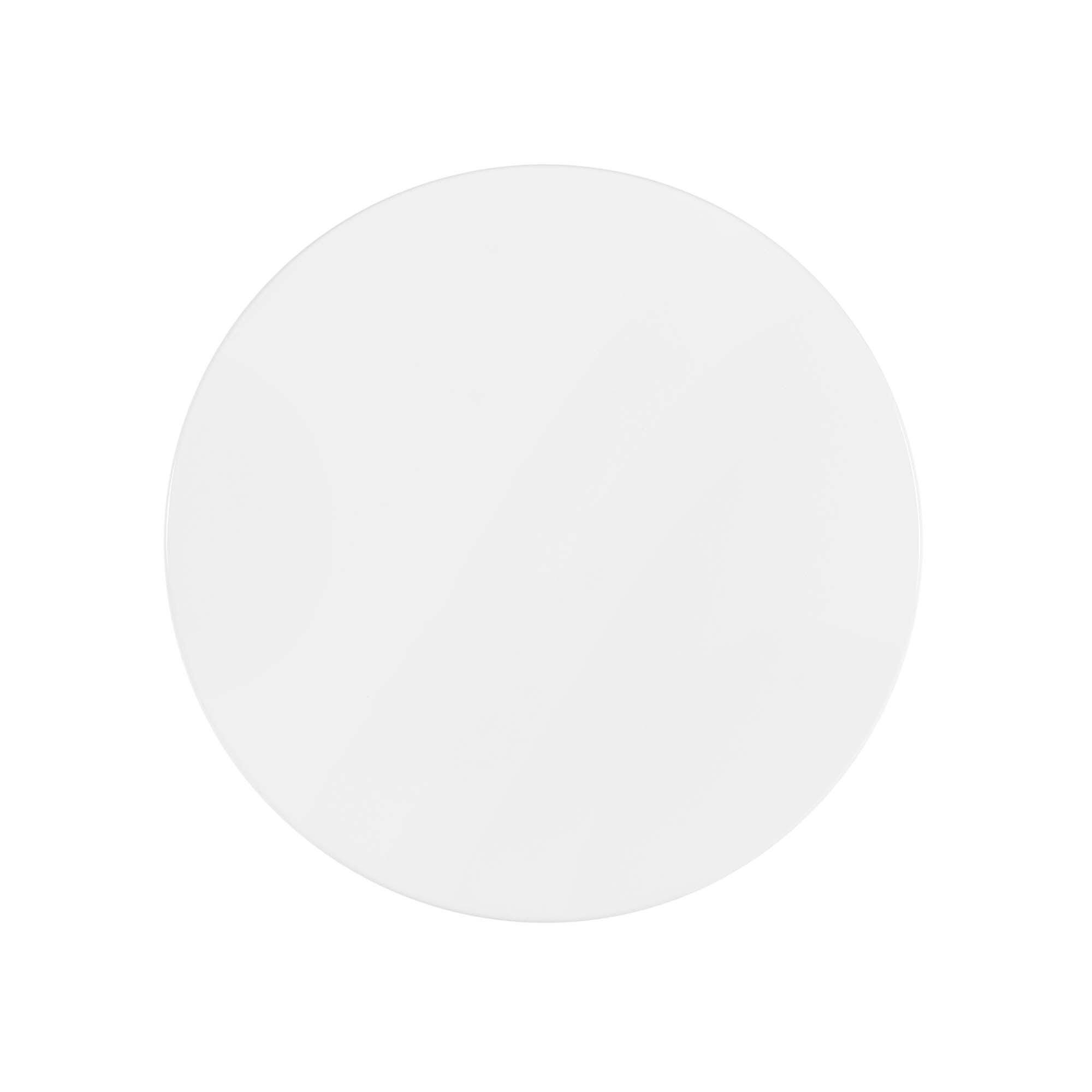Modway Lippa Round Side Table, Gold/White, large