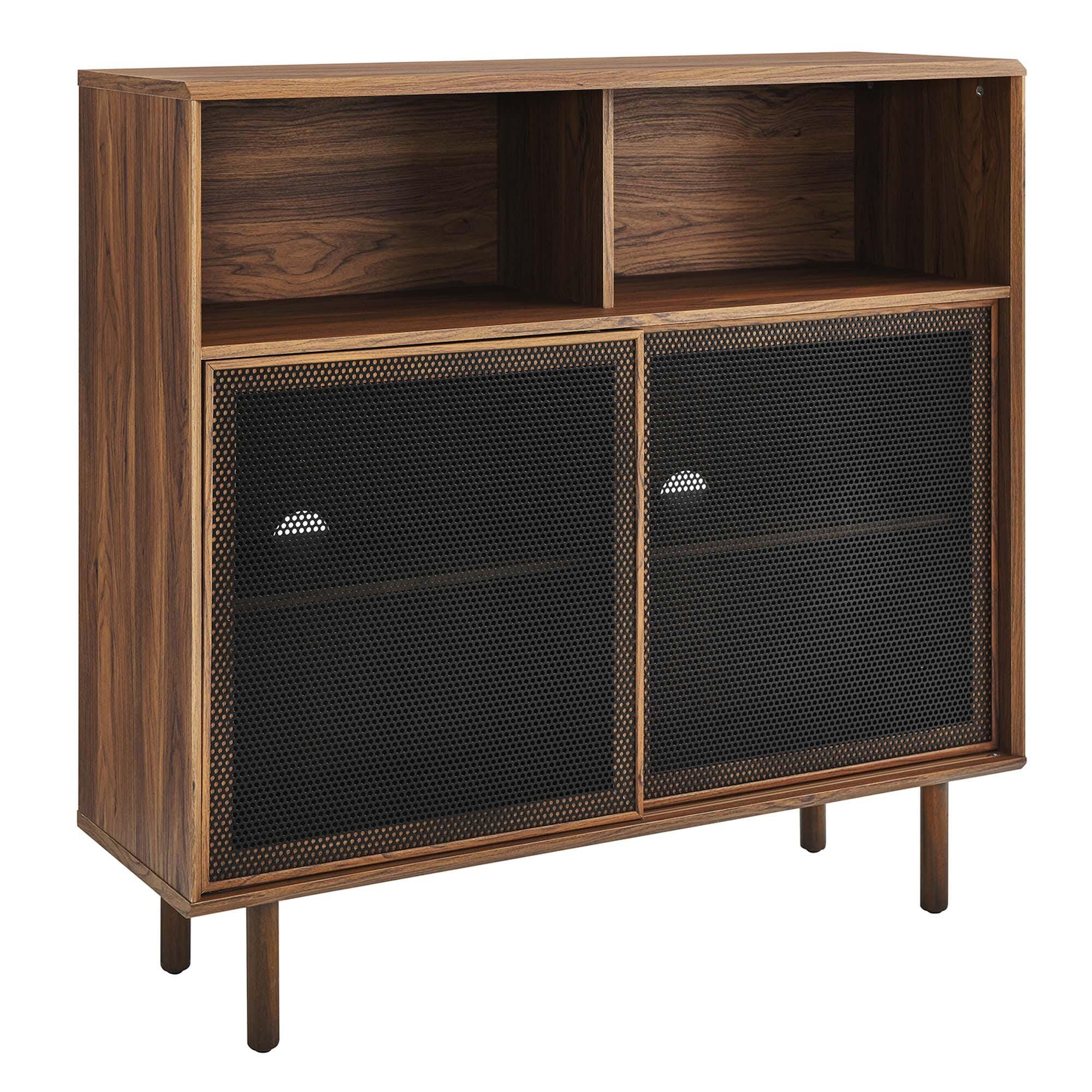 Modway Kurtis 47" Accent Cabinet, Walnut, large