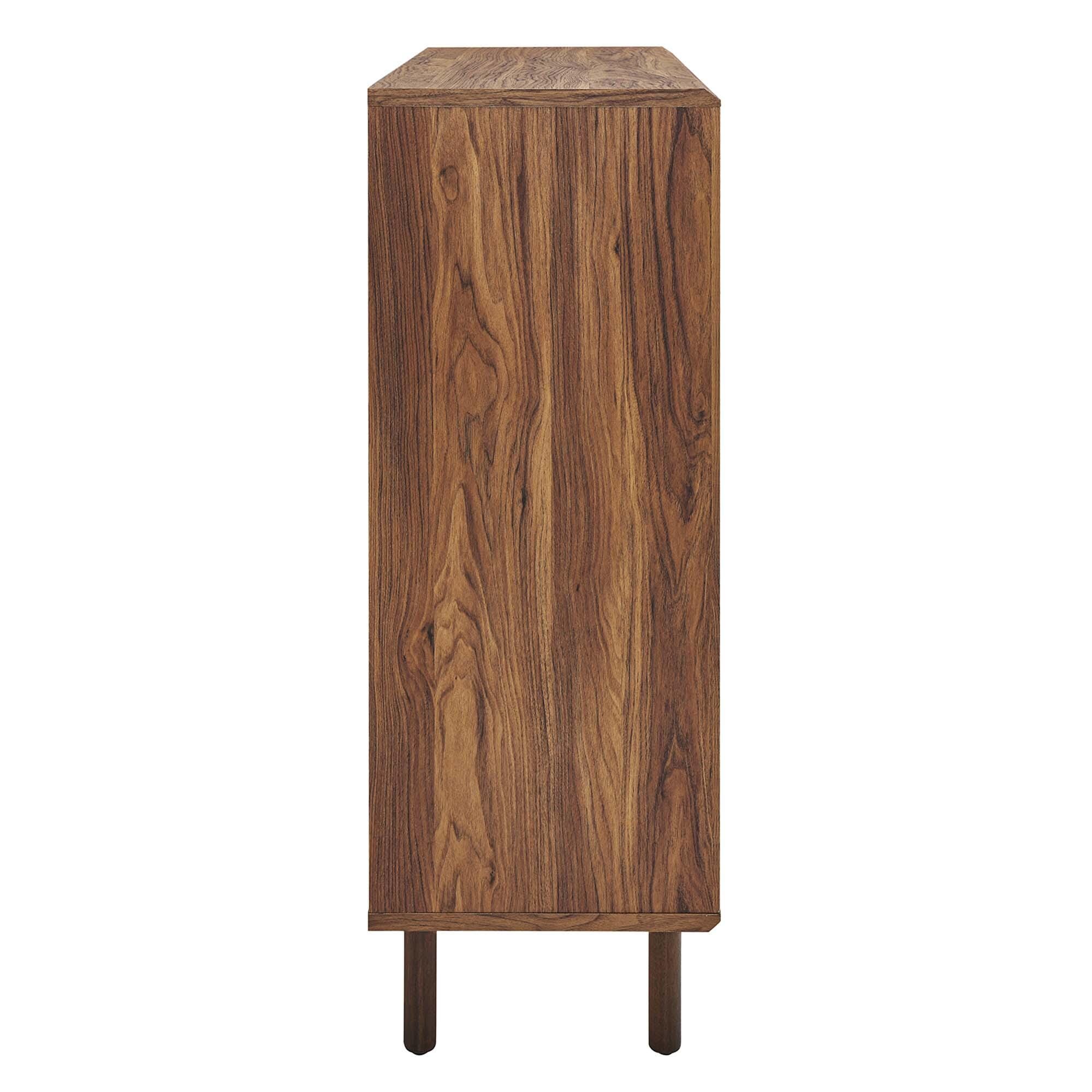 Modway Kurtis 47" Accent Cabinet, Walnut, large