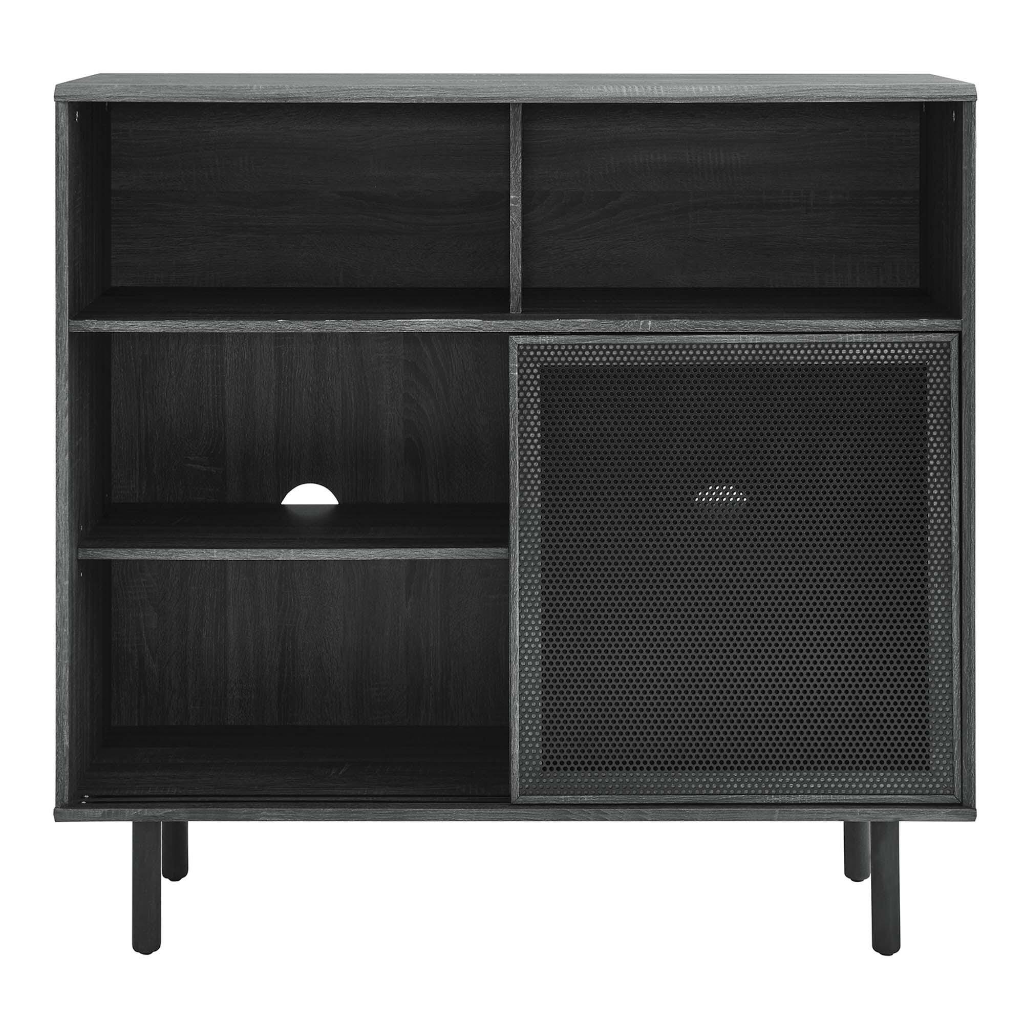 Modway Kurtis 47" Accent Cabinet, Charcoal, large