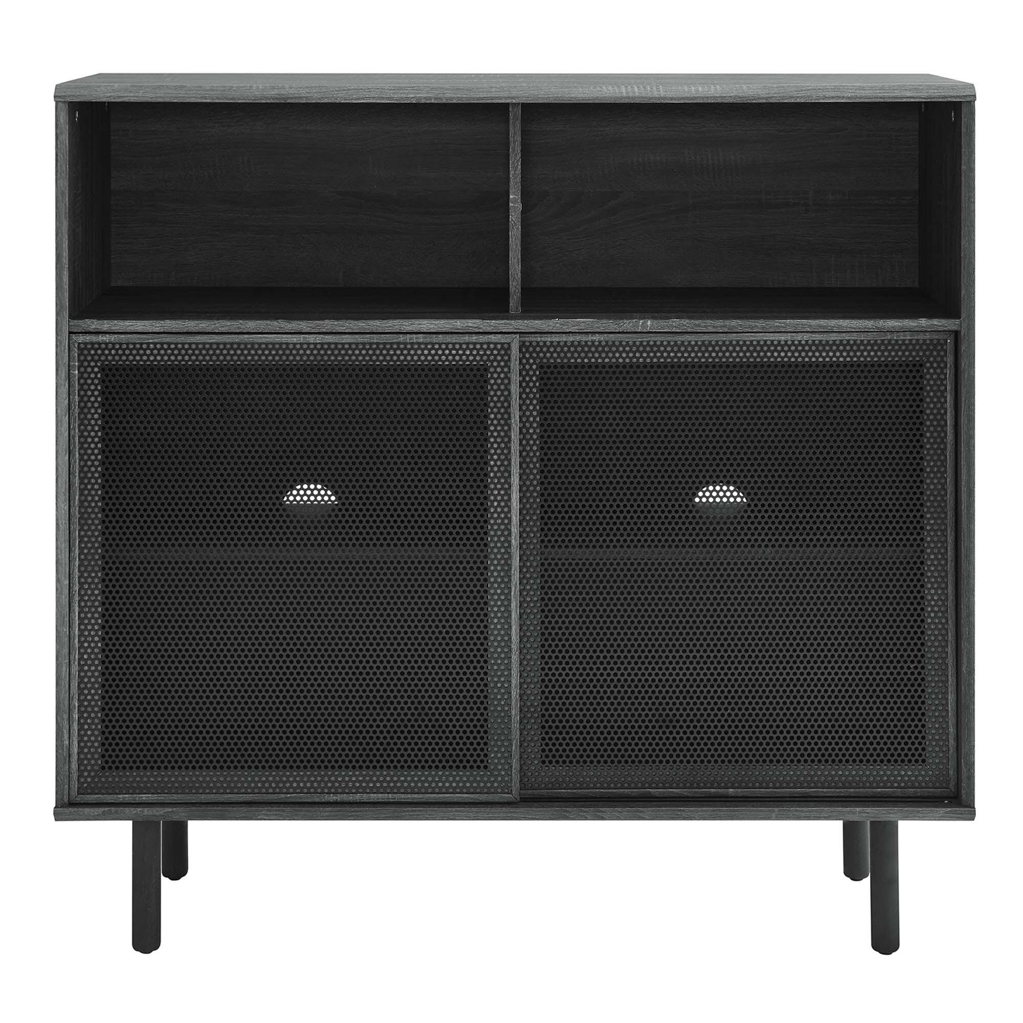 Modway Kurtis 47" Accent Cabinet, Charcoal, large