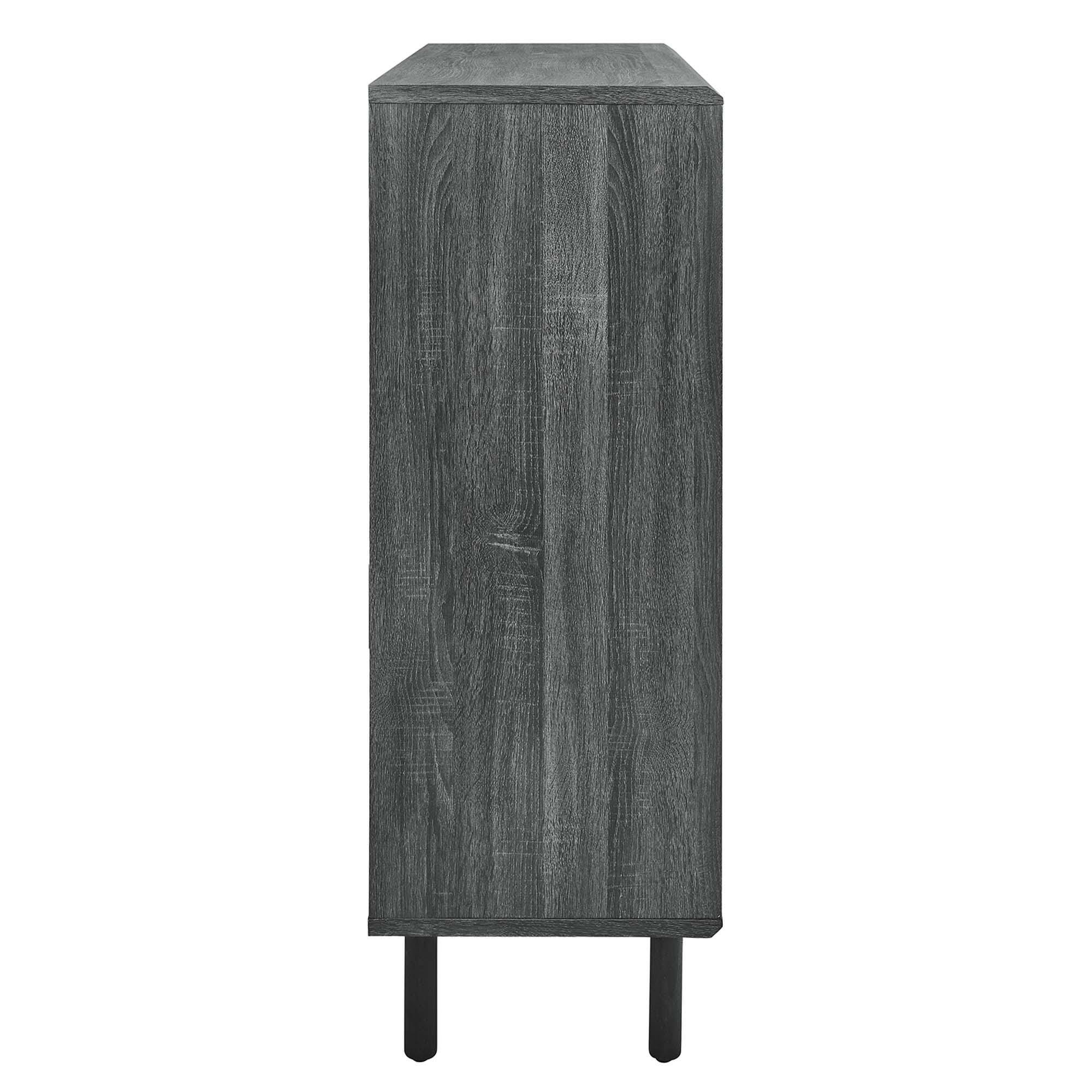 Modway Kurtis 47" Accent Cabinet, Charcoal, large