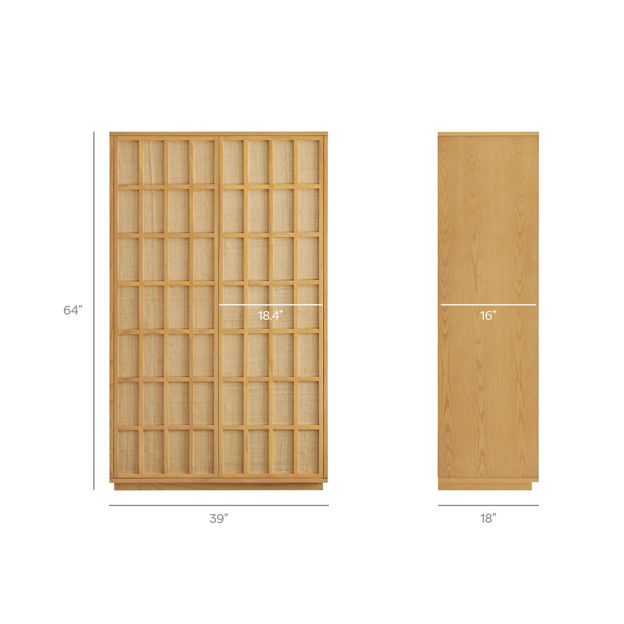 Modway Aiko Solid 39" Accent Cabinet, , large