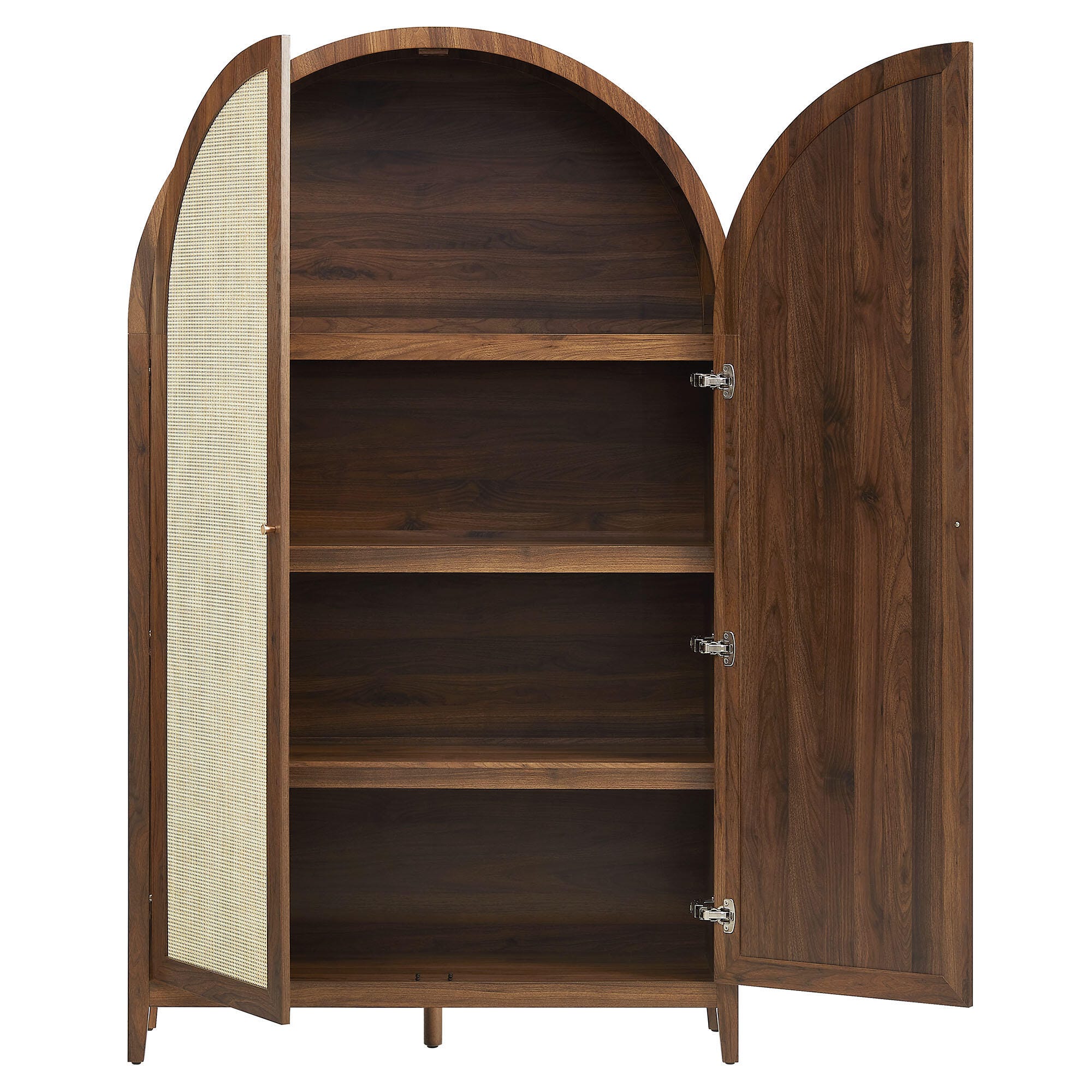 Modway Calista 46" Accent Cabinet, Walnut, large