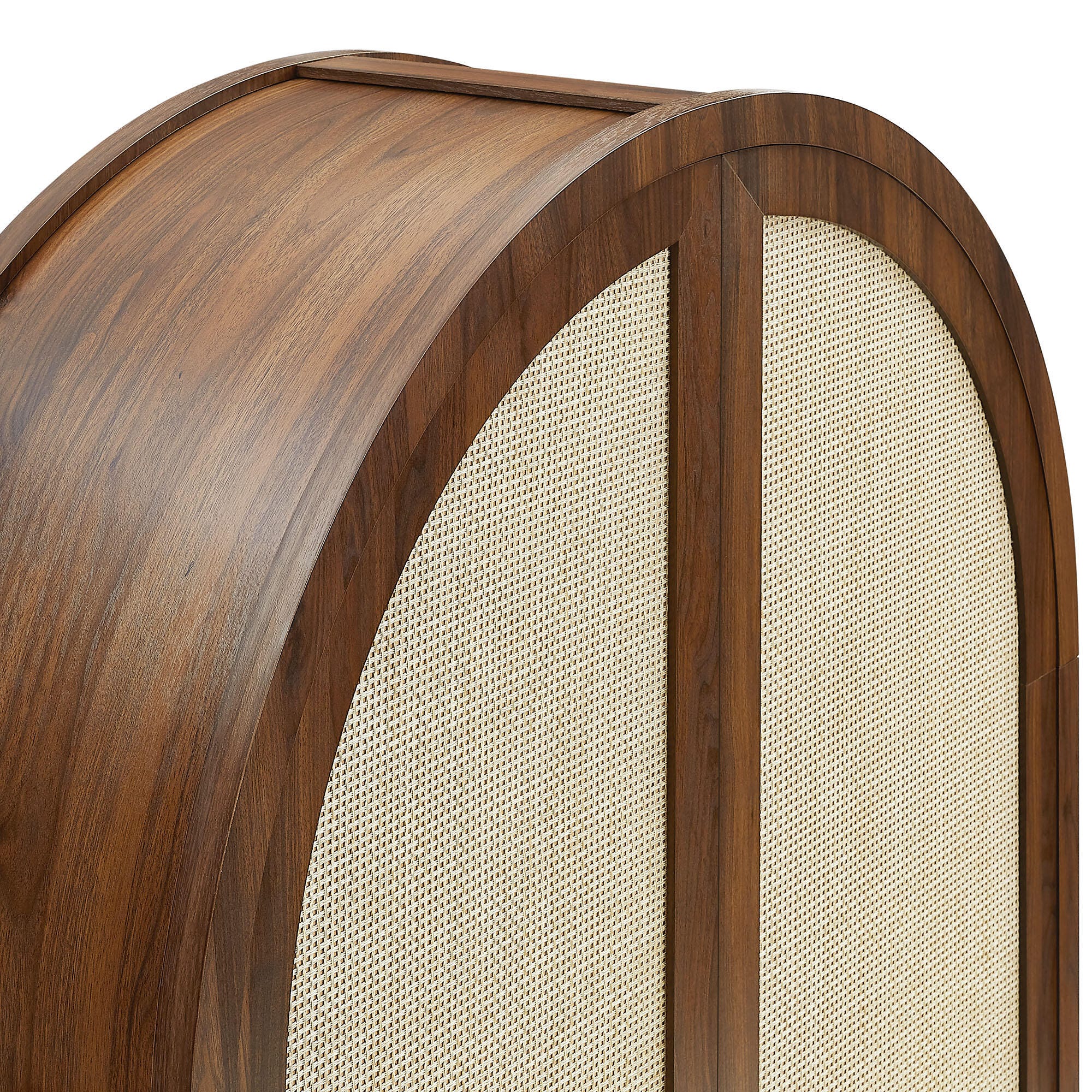Modway Calista 46" Accent Cabinet, Walnut, large