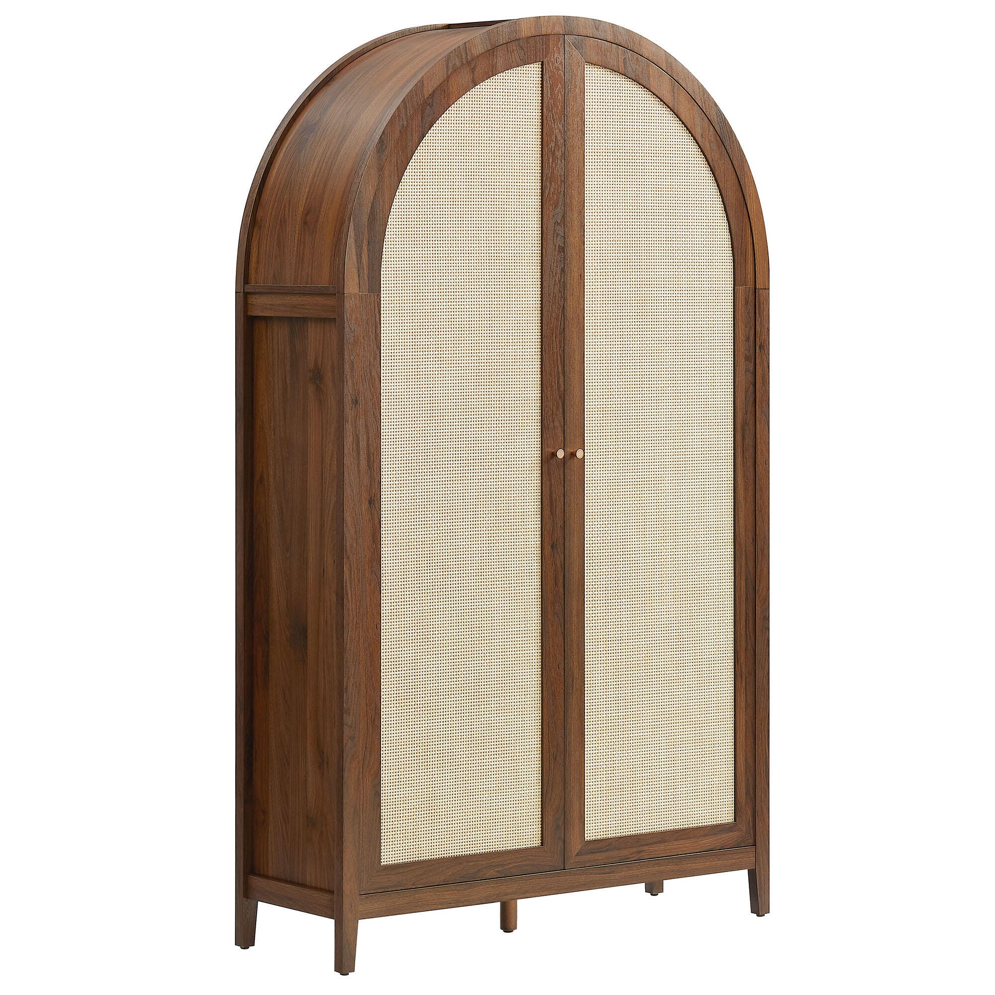 Modway Calista 46" Accent Cabinet, Walnut, large