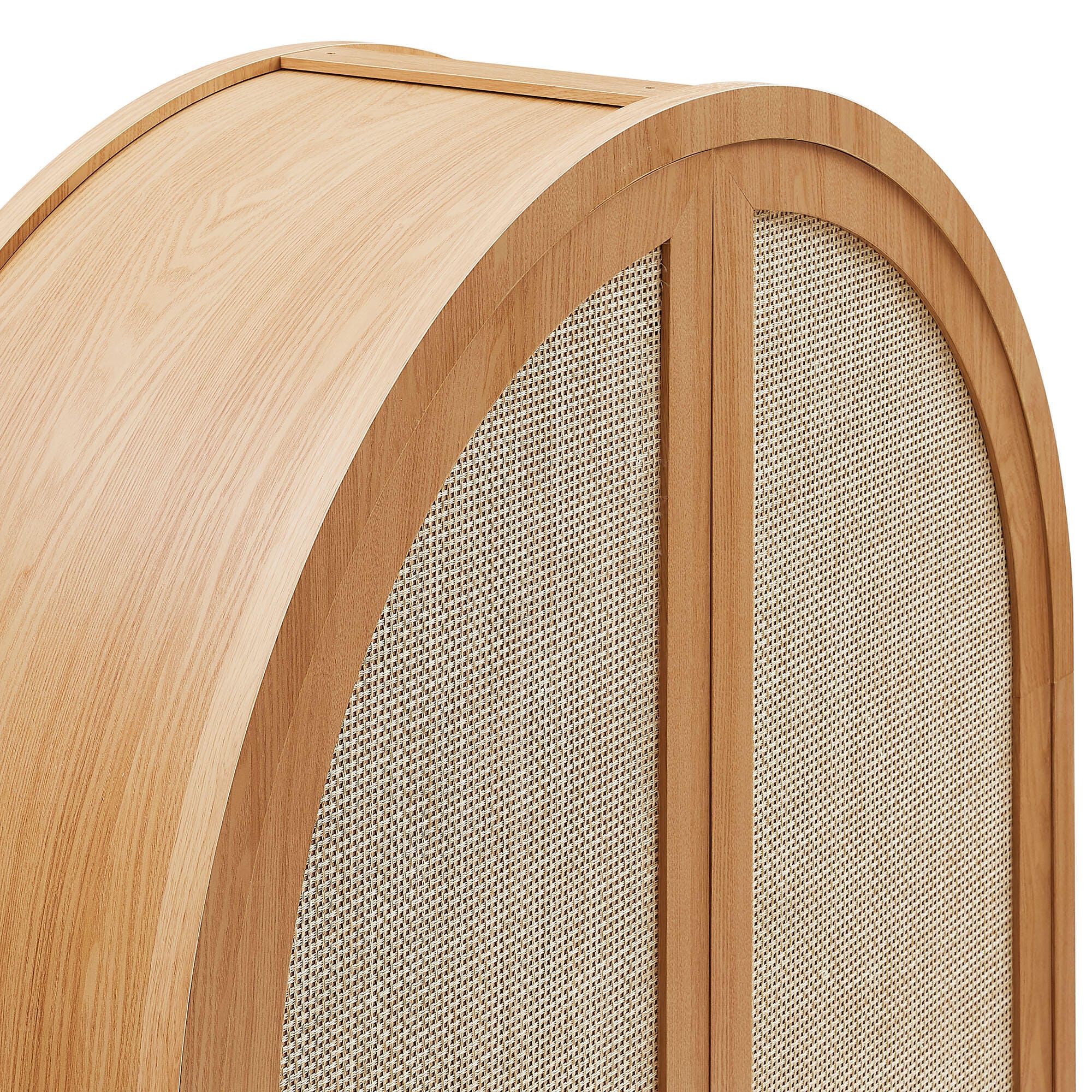 Modway Calista 46" Accent Cabinet, Natural, large